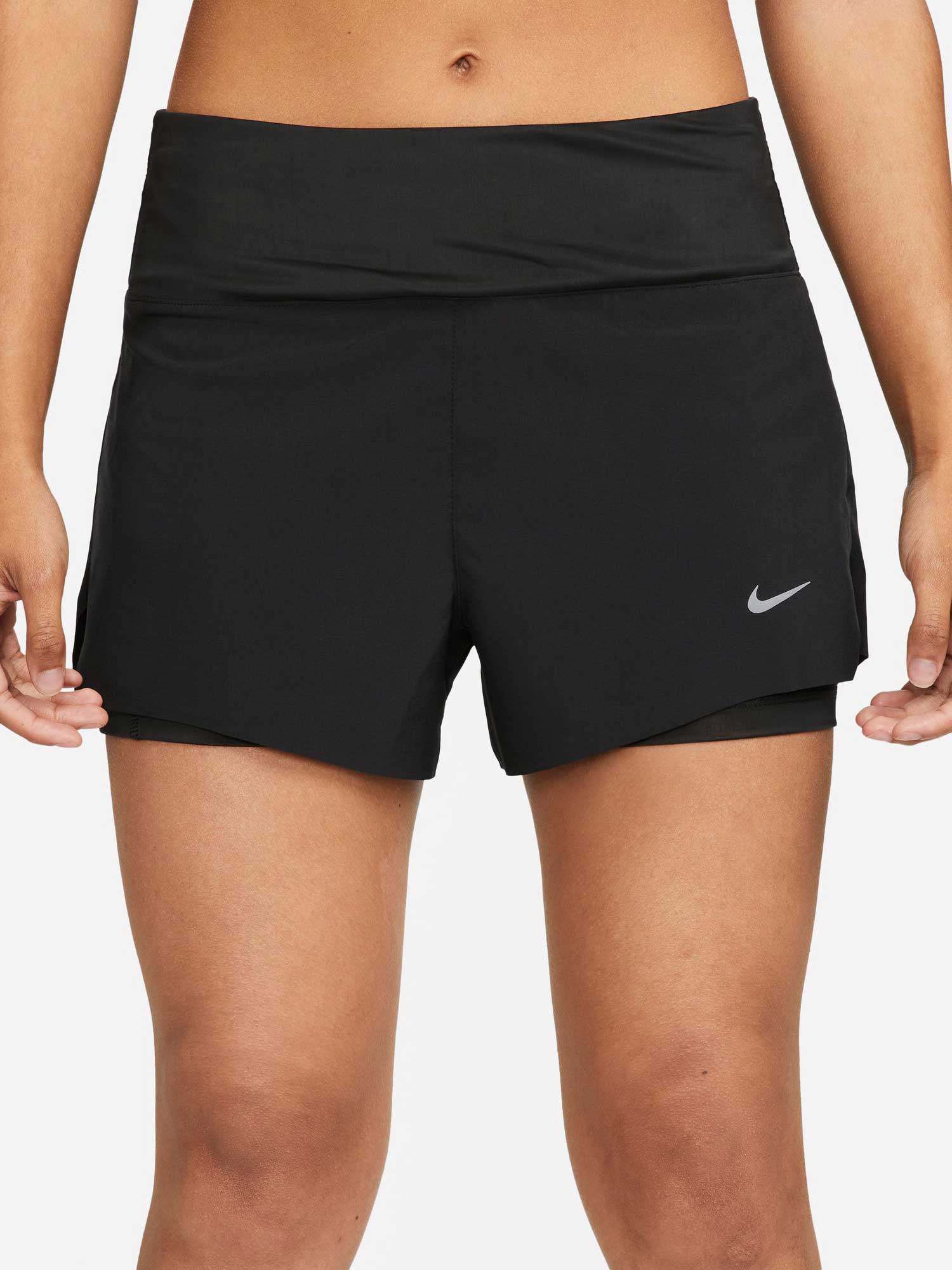 NIKE Къси панталони W NK SWIFT DF MR 3IN 2N1