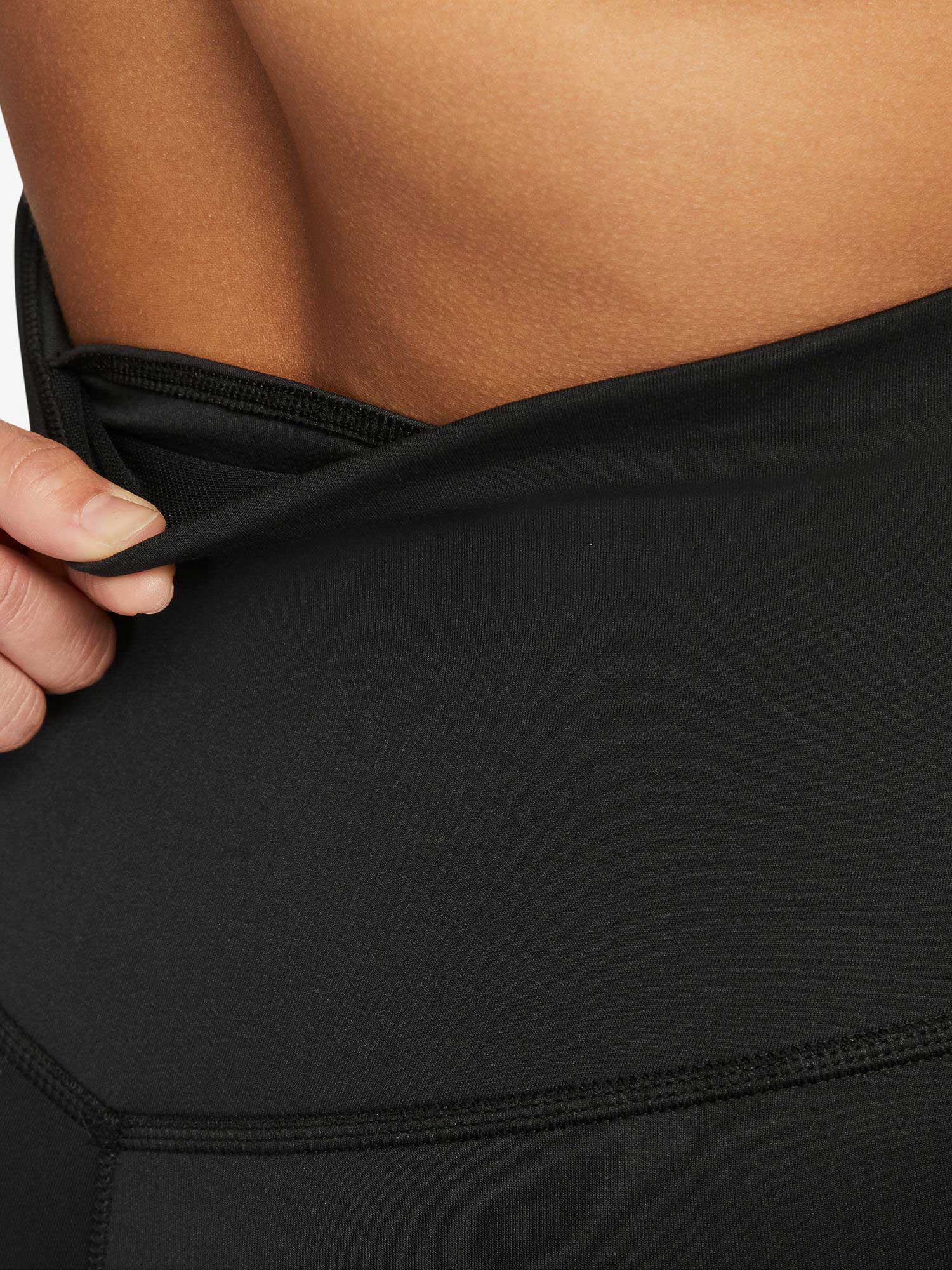 NIKE Клин W NK ONE TF HR 7/8 TIGHT MTLC