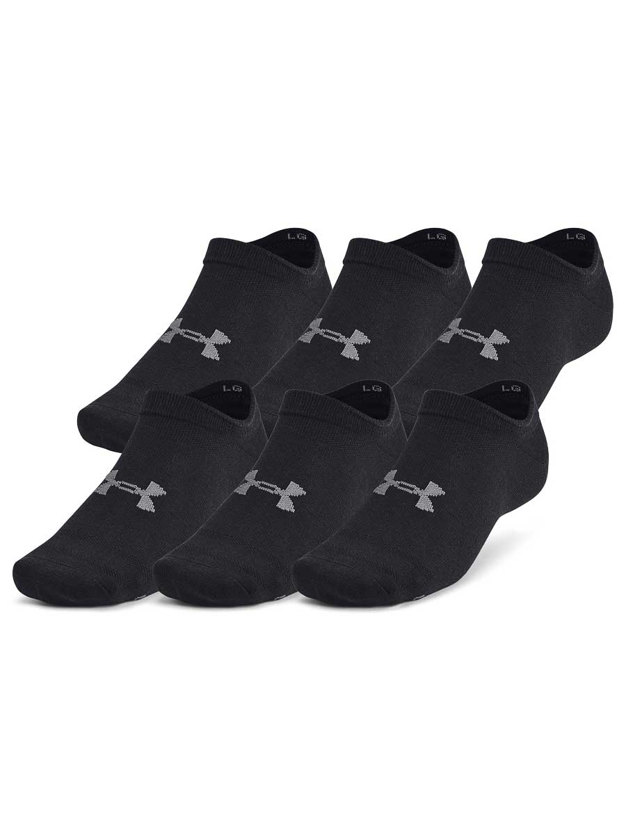 UNDER ARMOUR Чорапи UA Essential No Show 6pk