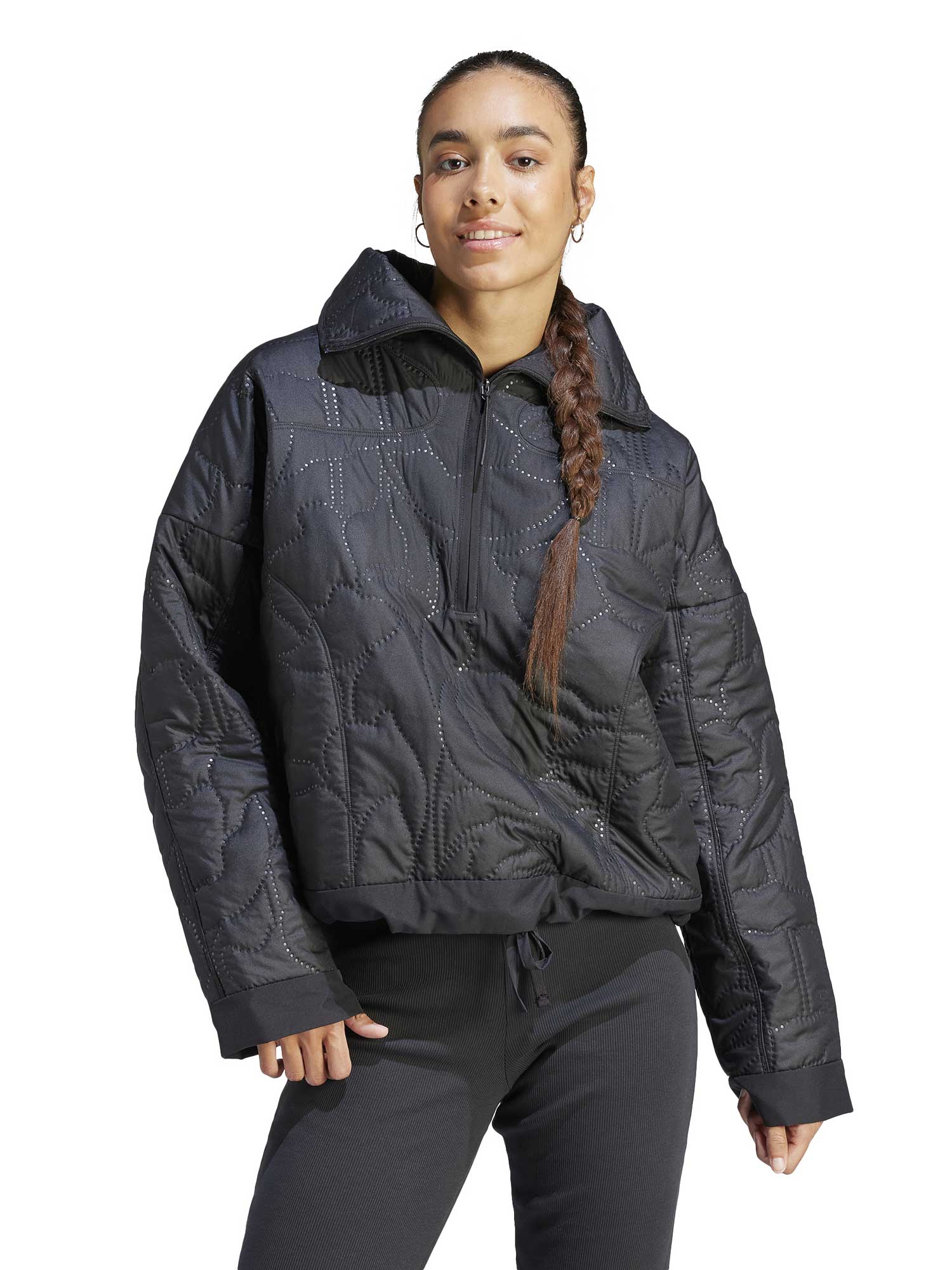 ADIDAS SPORTSWEAR Анорак City Escape Quilted Half-Zip