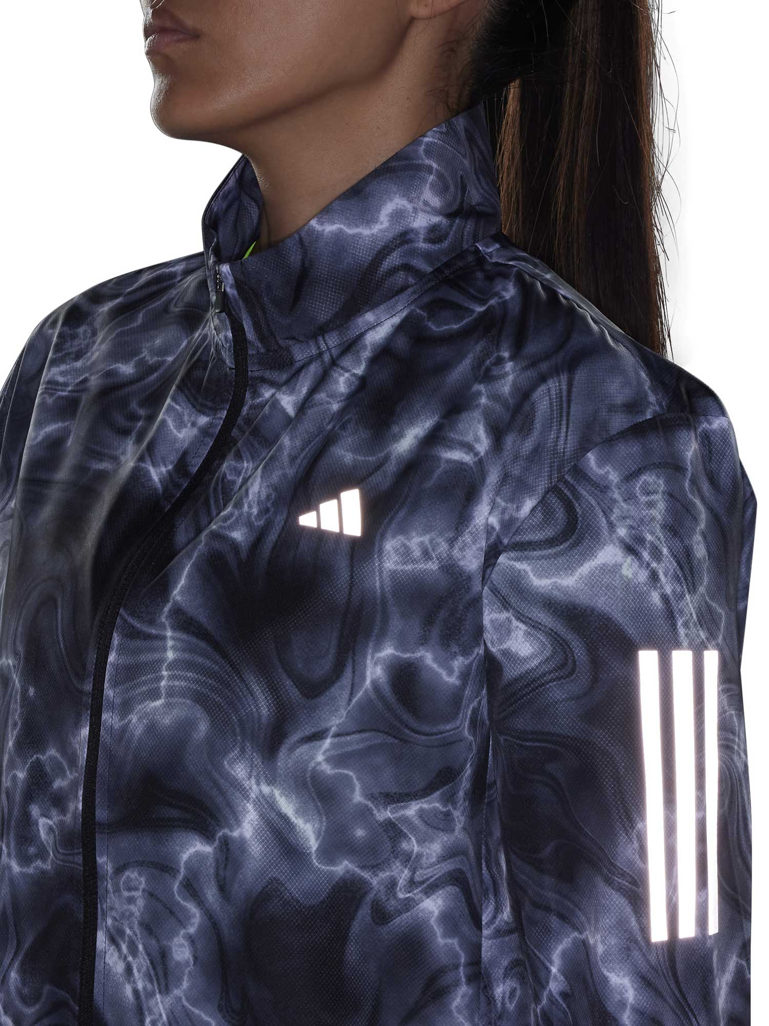 ADIDAS PERFORMANCE Ветровка Own the Run Allover Print Hooded Running