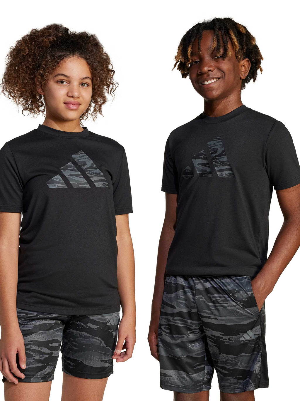 ADIDAS SPORTSWEAR Тениска Training Essentials Camo-Print T-Shirt