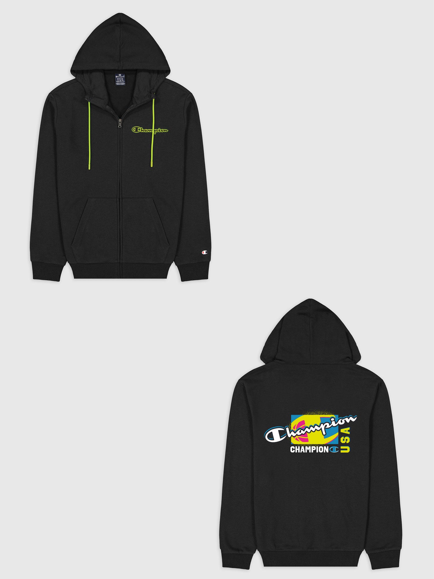 CHAMPION Суитшърт Hooded Full Zip Sweatshirt