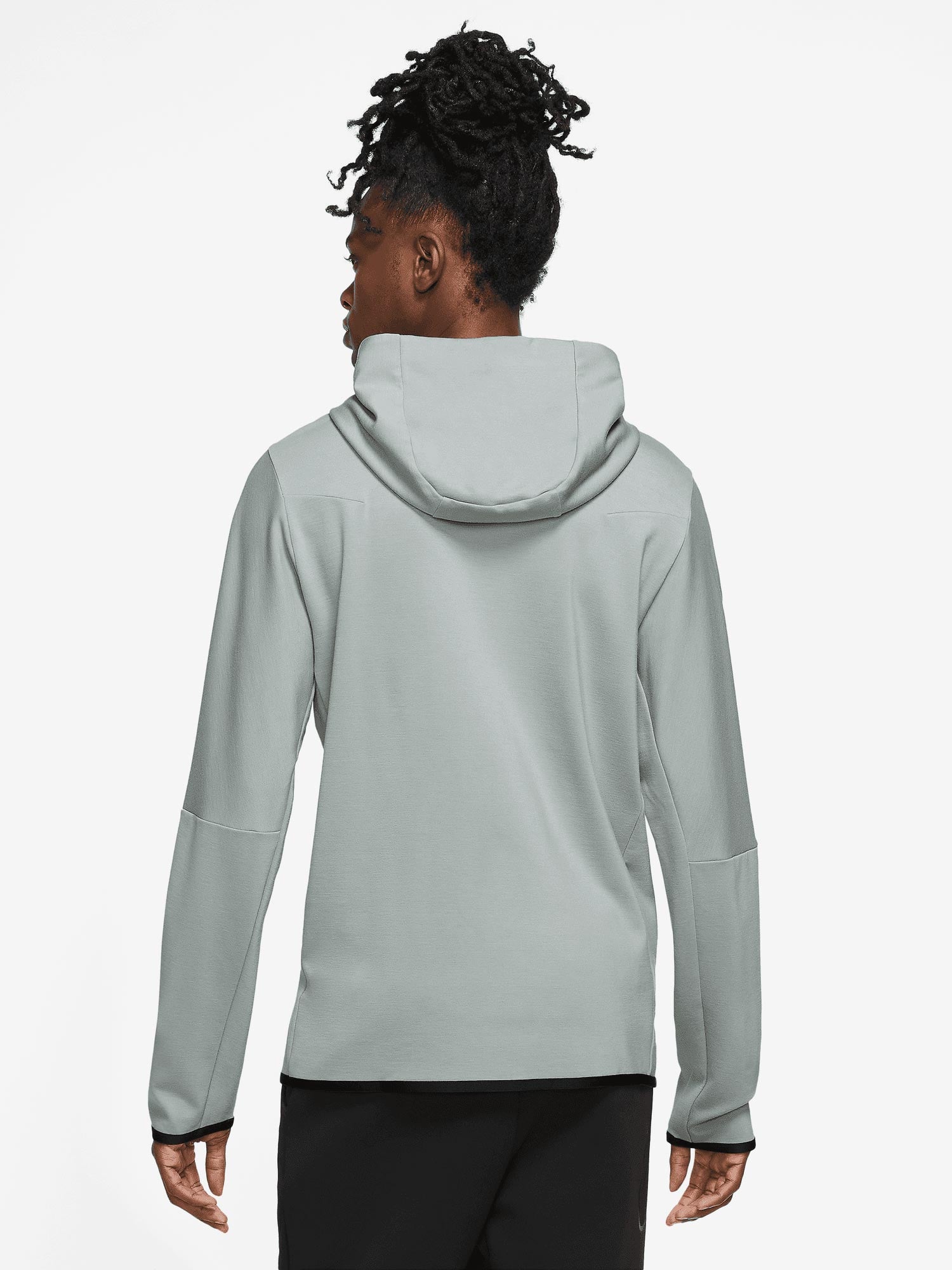 NIKE Суитшърт M NK TECH FZ LGHTWHT