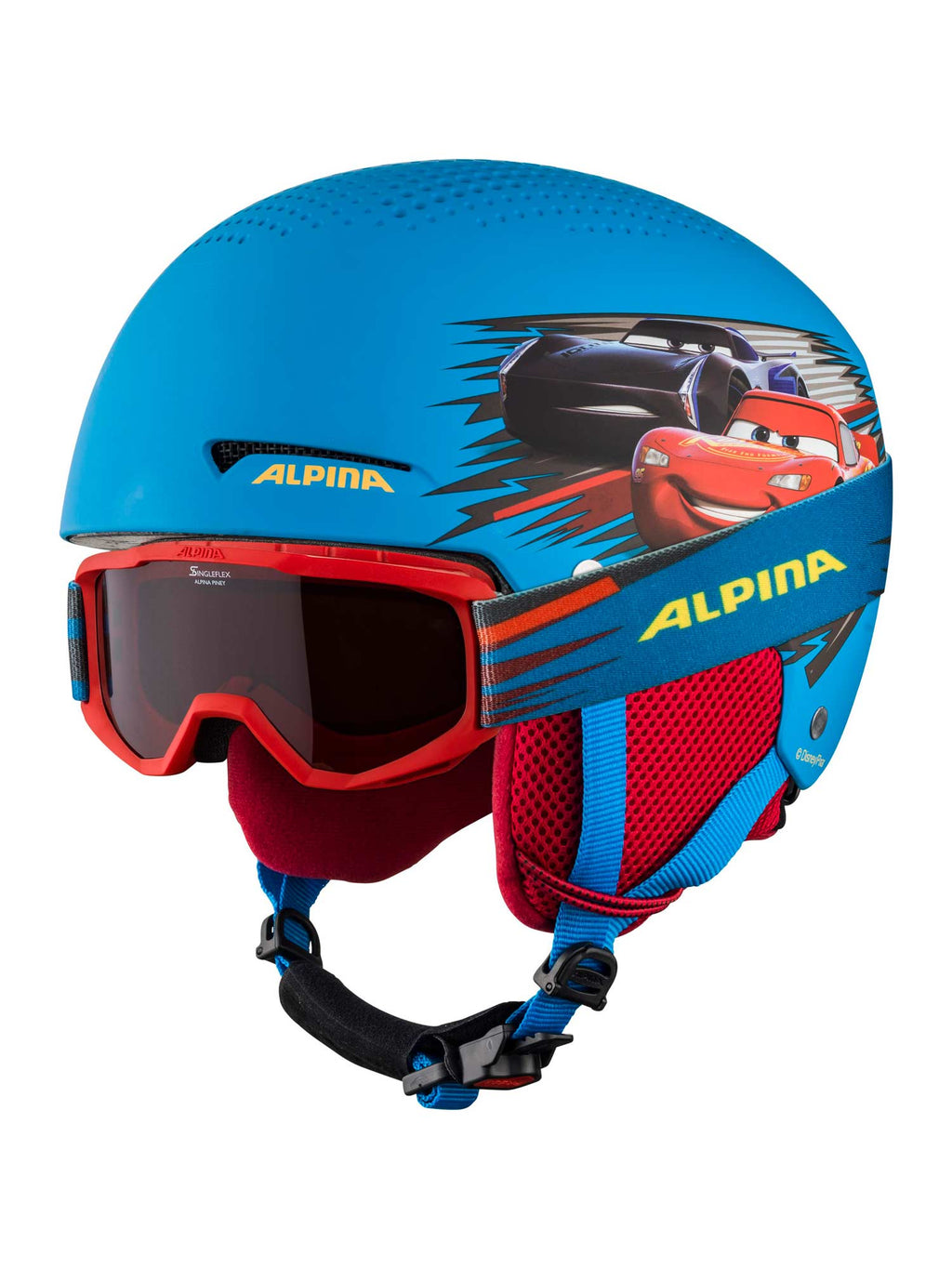 ALPINA Ски каска и маска ZUPO DISNEY