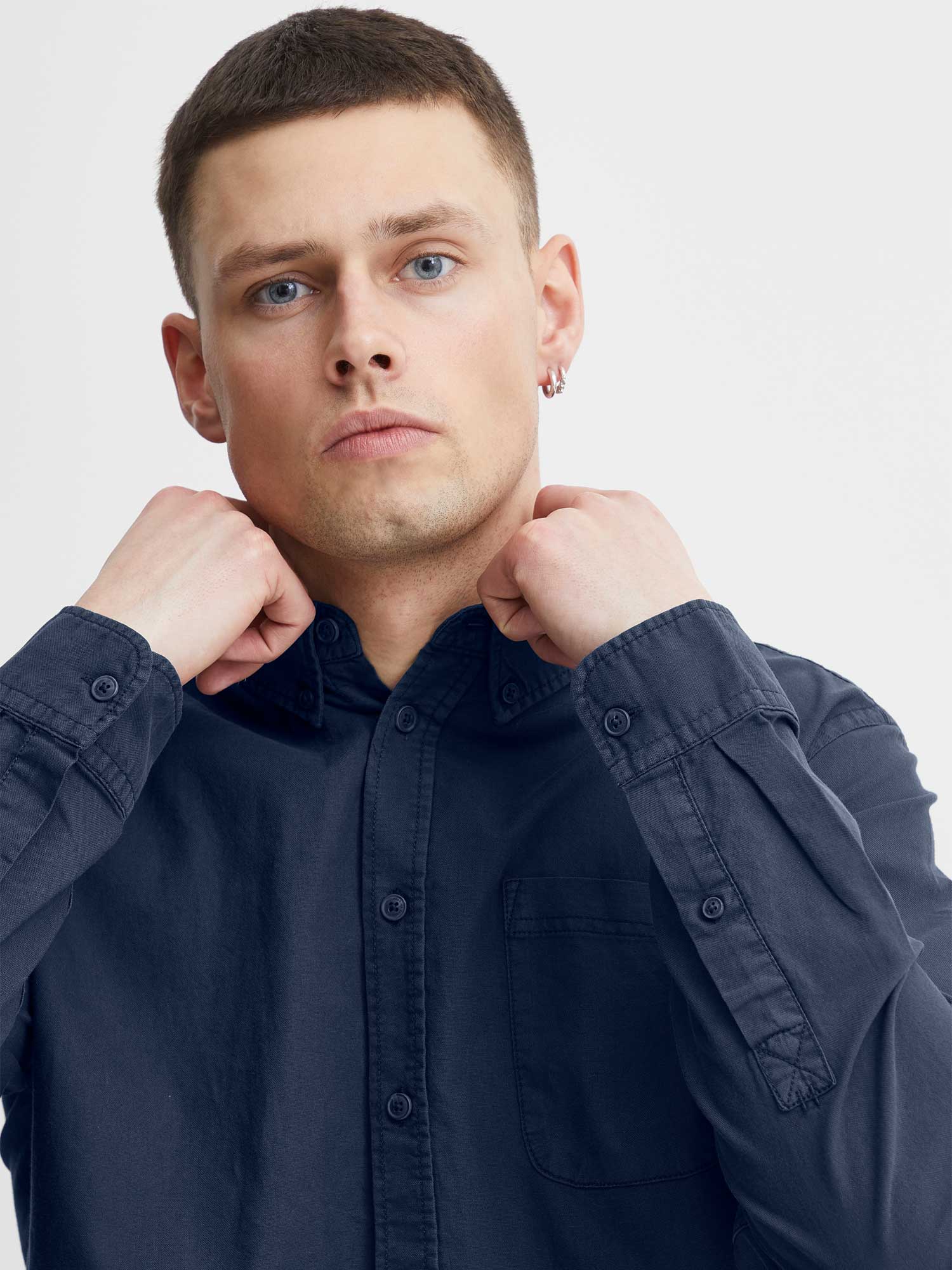 BLEND Риза BHBugley garment dyed oxford