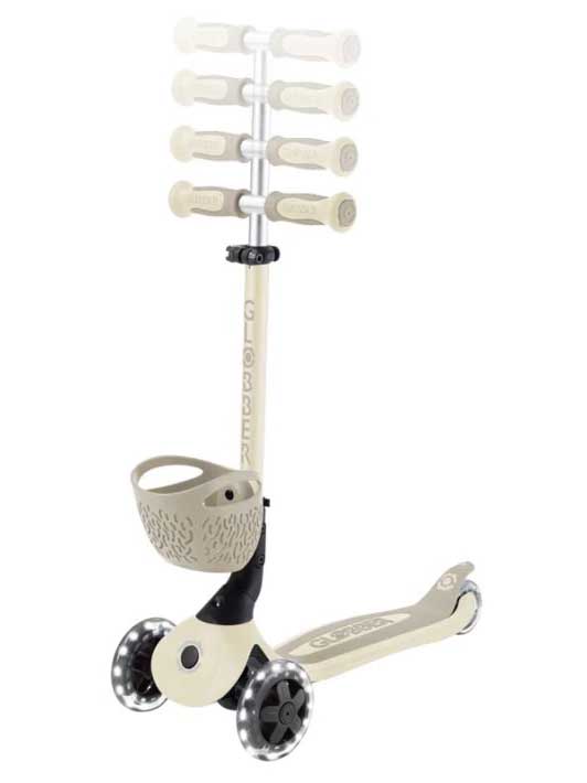 GLOBBER Тротинетка 5 в 1 GO UP BABY LIGHTS 360