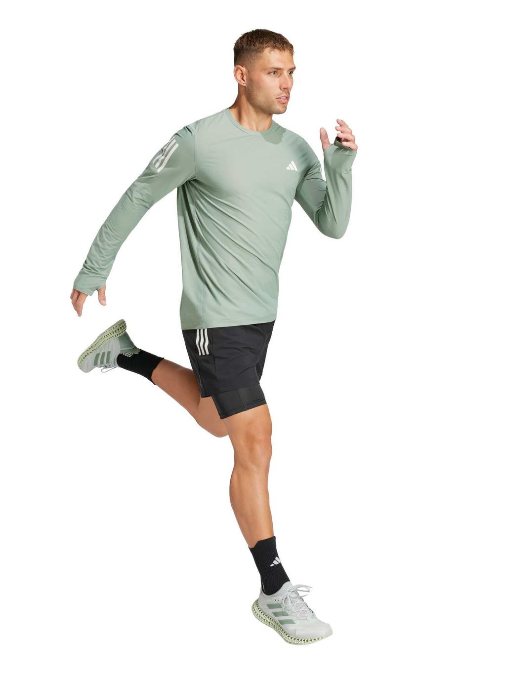 ADIDAS PERFORMANCE Къси панталони Own the Run CLIMACOOL 2-in-1 Shorts
