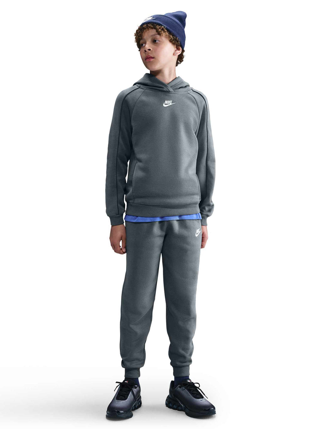NIKE Спортен екип K NSW CLUB FLC HDY TRACKSUIT