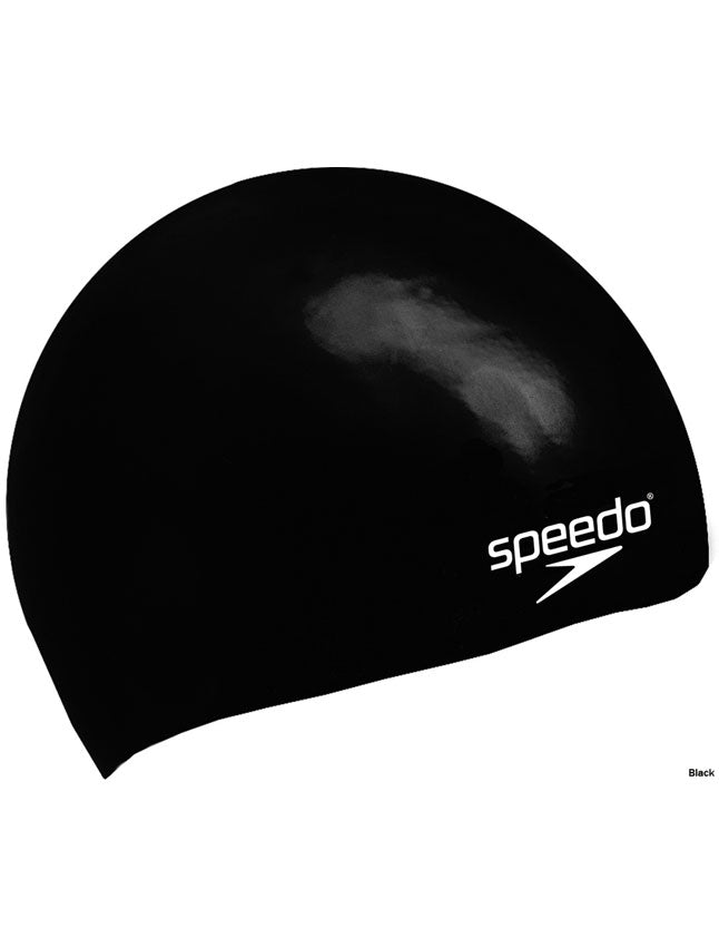 SPEEDO Плувна шапка PLAIN MOULDED SILICONE JUNIOR