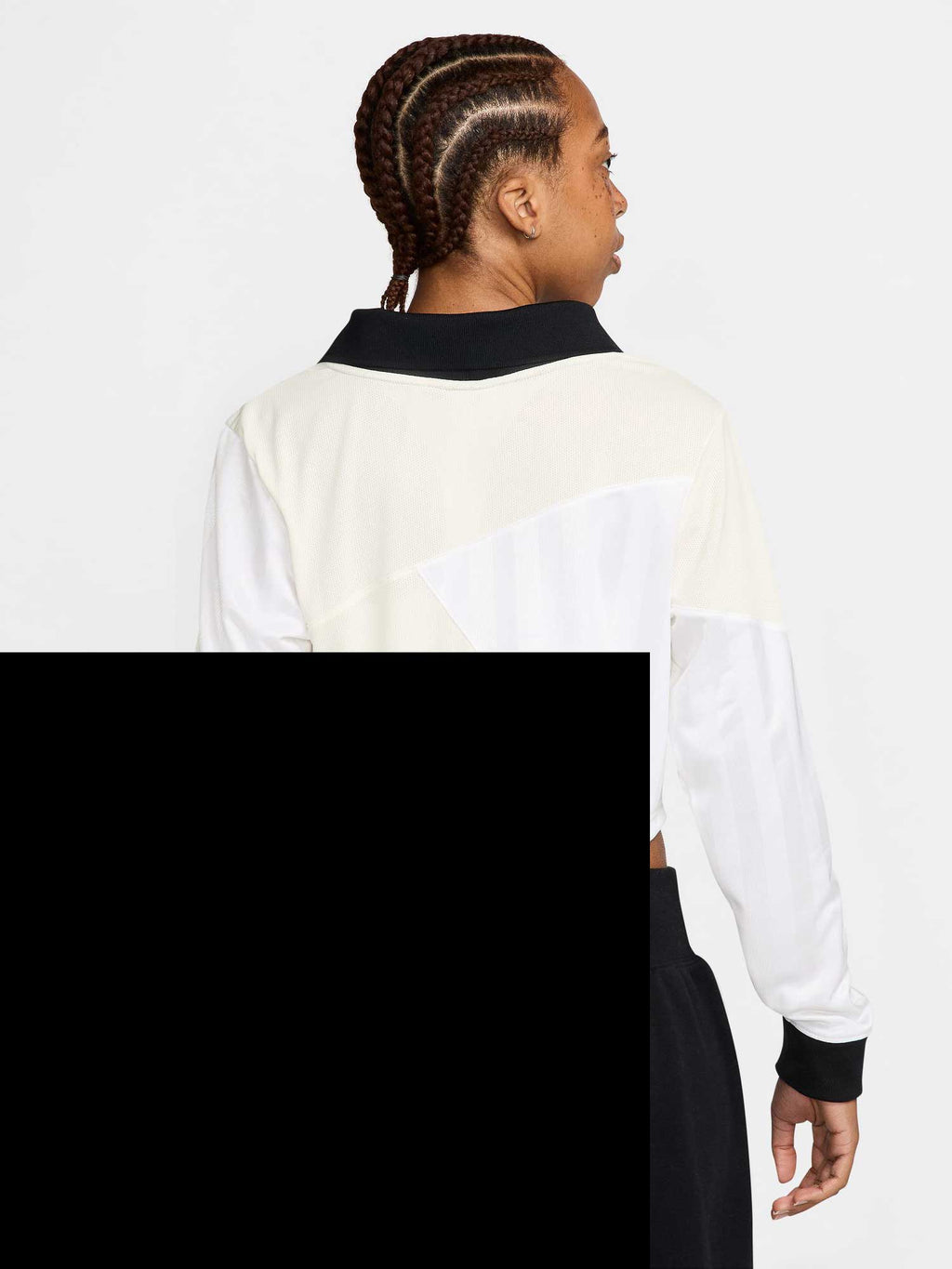 NIKE Блуза W NSW STREET LS CROP JRSY