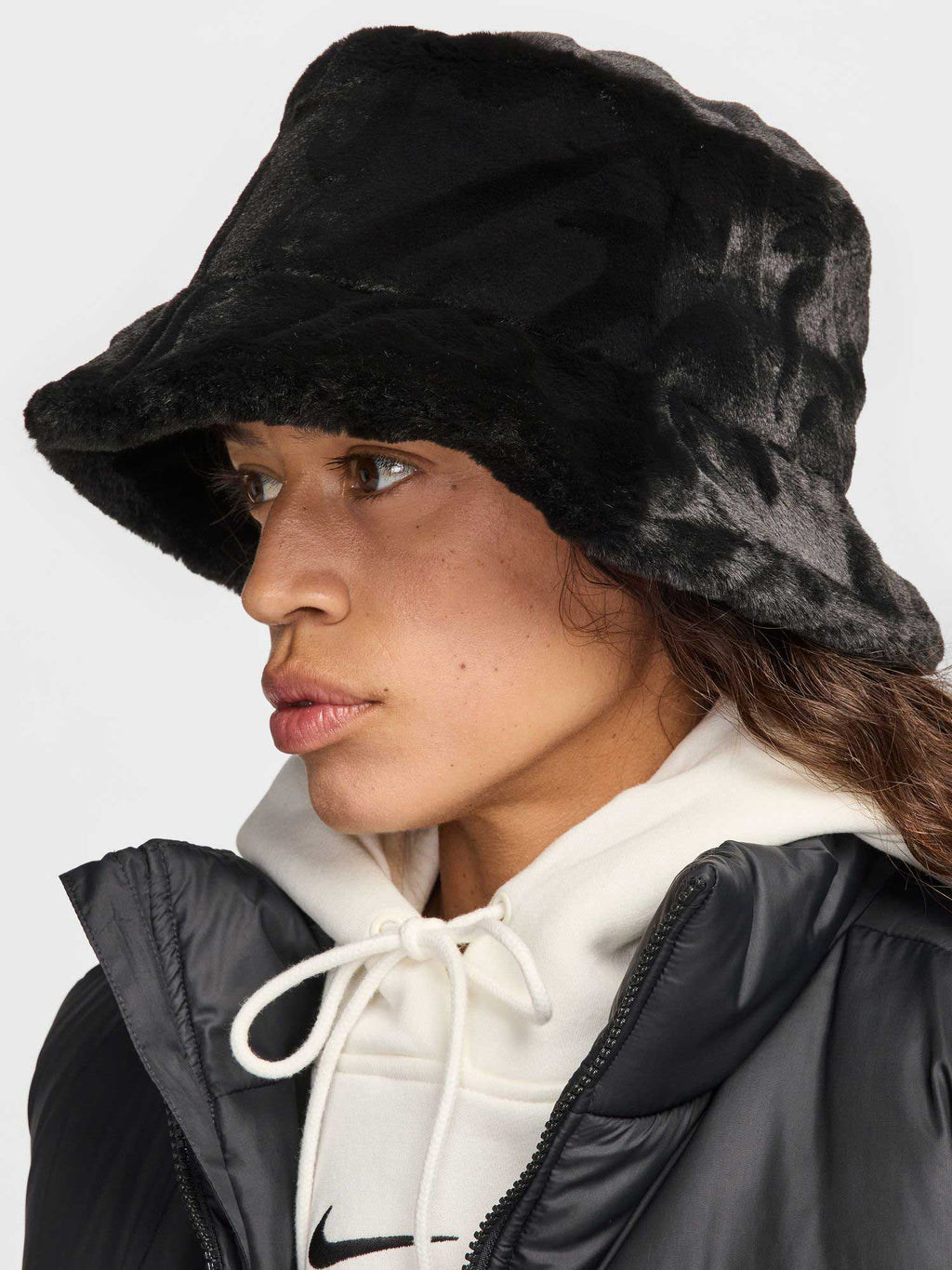 NIKE Шапка U NK APEX BUCKET FUR SWSH H24