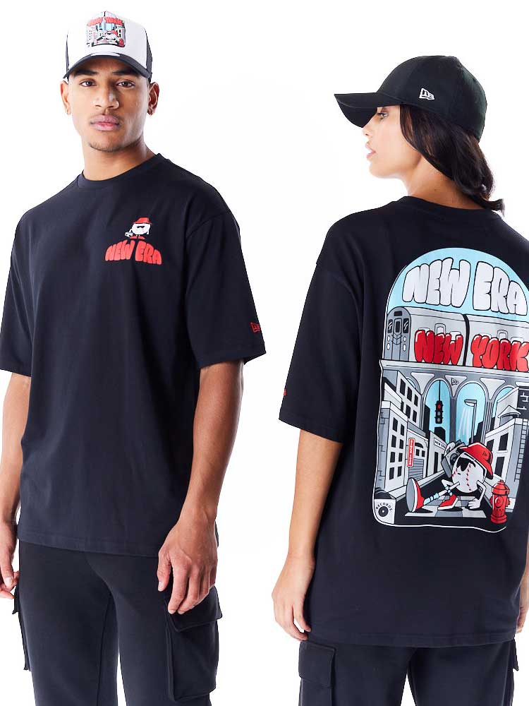 NEW ERA Тениска NE CITY GRAPHIC OS TEE