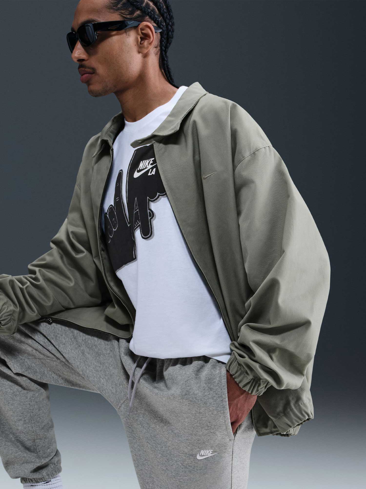 NIKE Спортно долнище M NK CLUB BB CUFF PANT