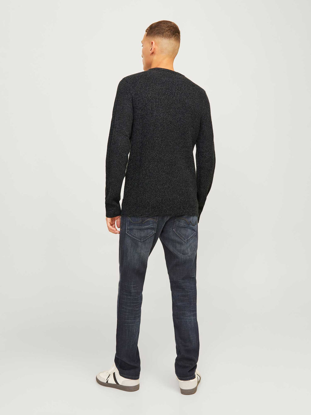 JACK & JONES Пуловер JJELEWIS KNIT CREW NECK SN