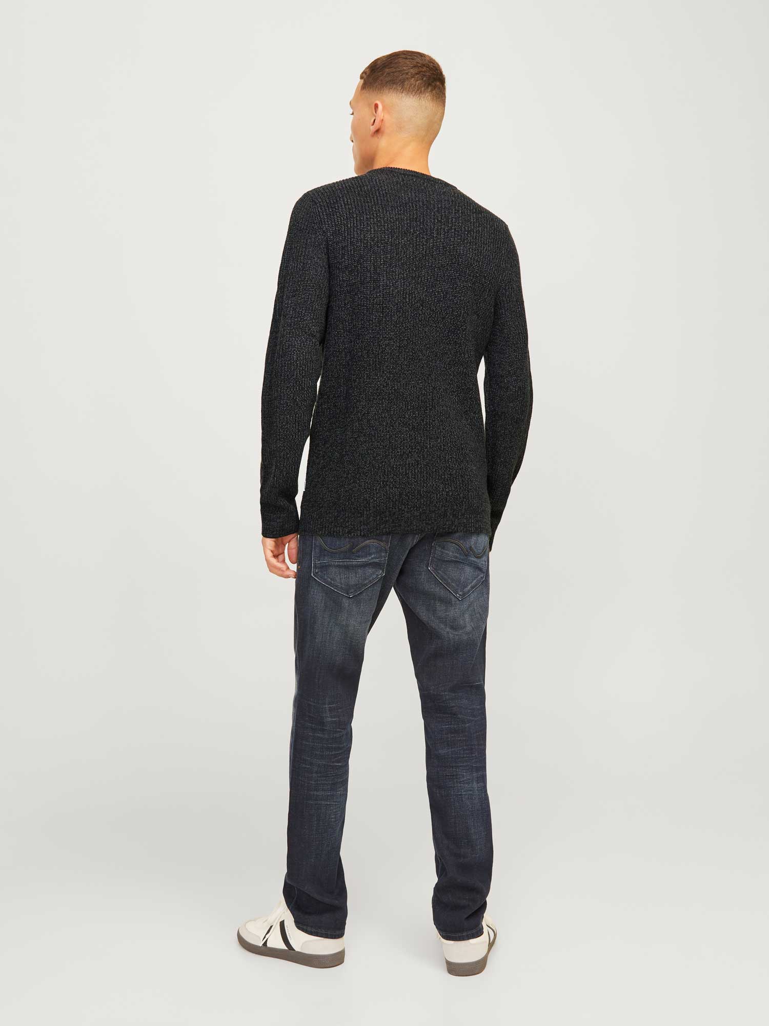 JACK & JONES Пуловер JJELEWIS KNIT CREW NECK SN