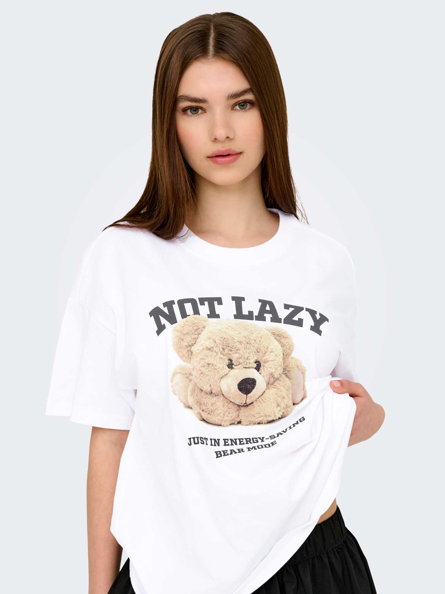 ONLY Тениска ONLVIVVI LIFE S/S LOVELY TOP JRS