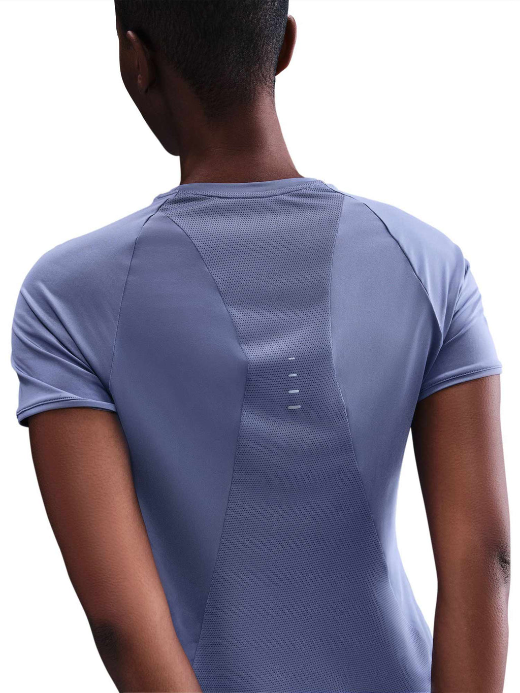 NIKE Тениска W NK SWIFT DF SS TOP