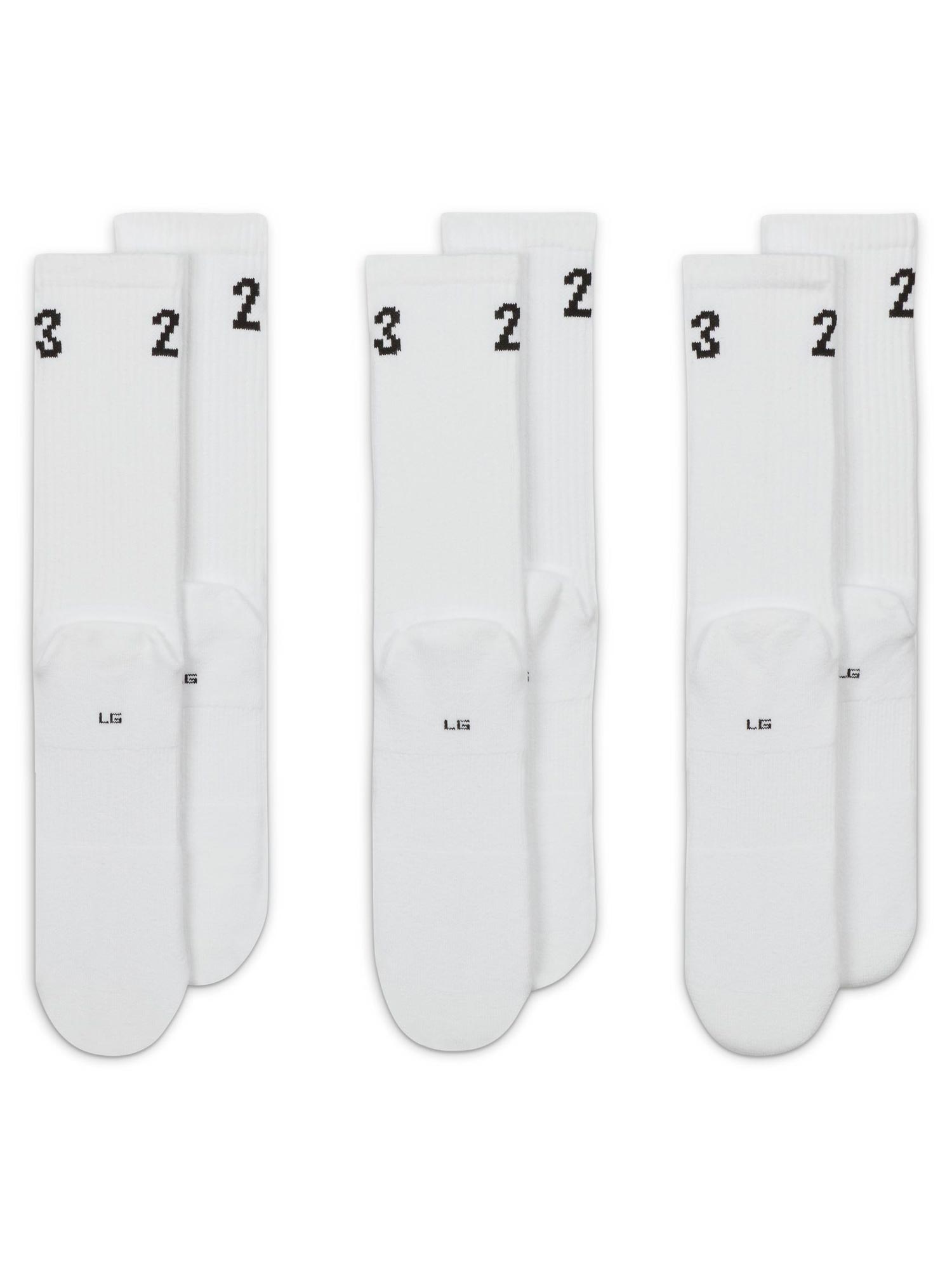 JORDAN Чорапи U J ESSENTIAL CREW 3PR - 144