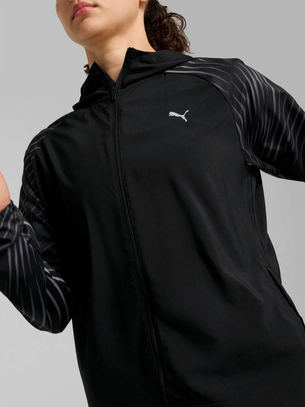 PUMA Яке RUN FAVORITE AOP WOVEN JACKET W