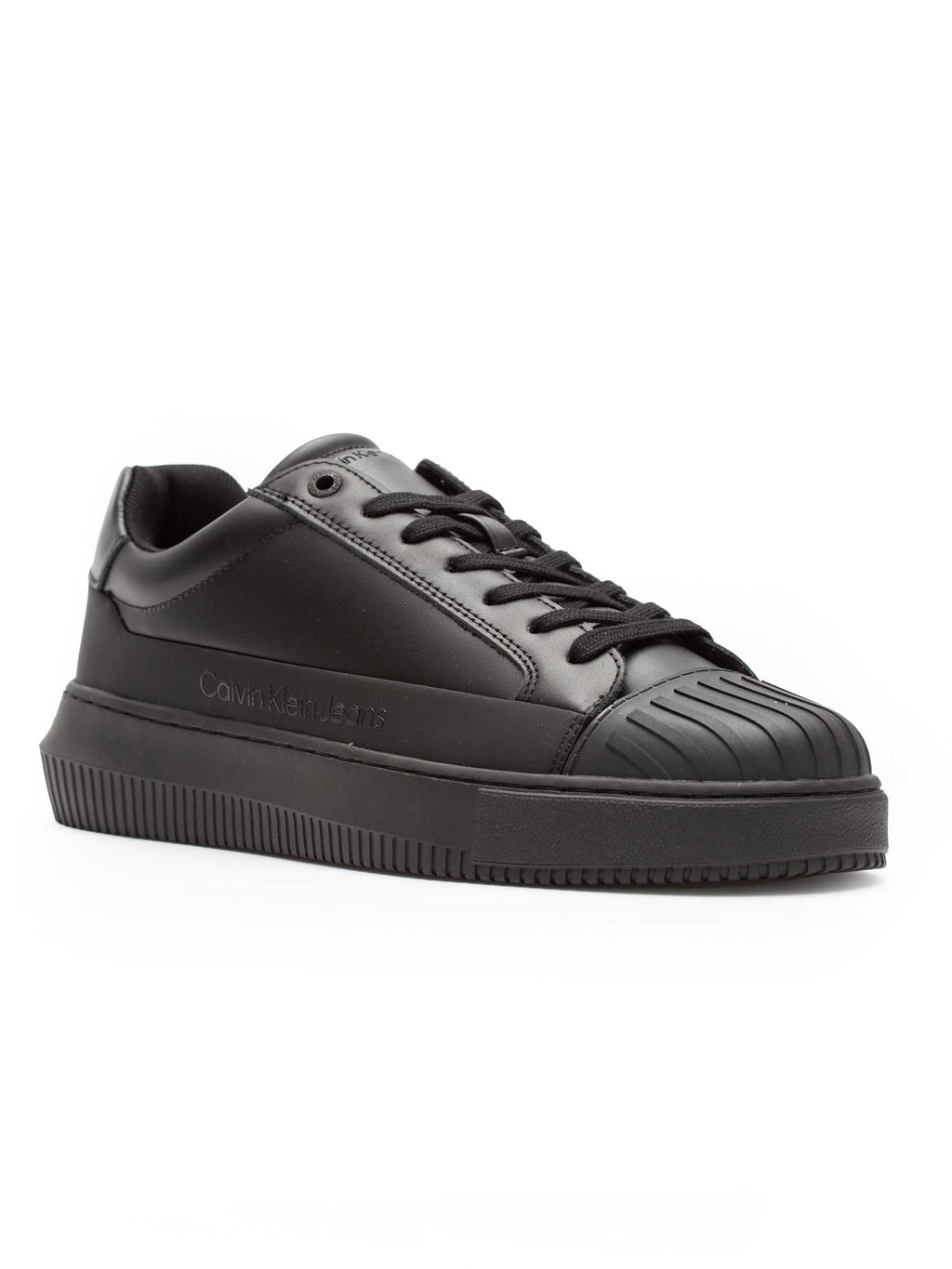 Calvin Klein Jeans Обувки CHUNKY CUPSOLE LACEUP LTH/RUB