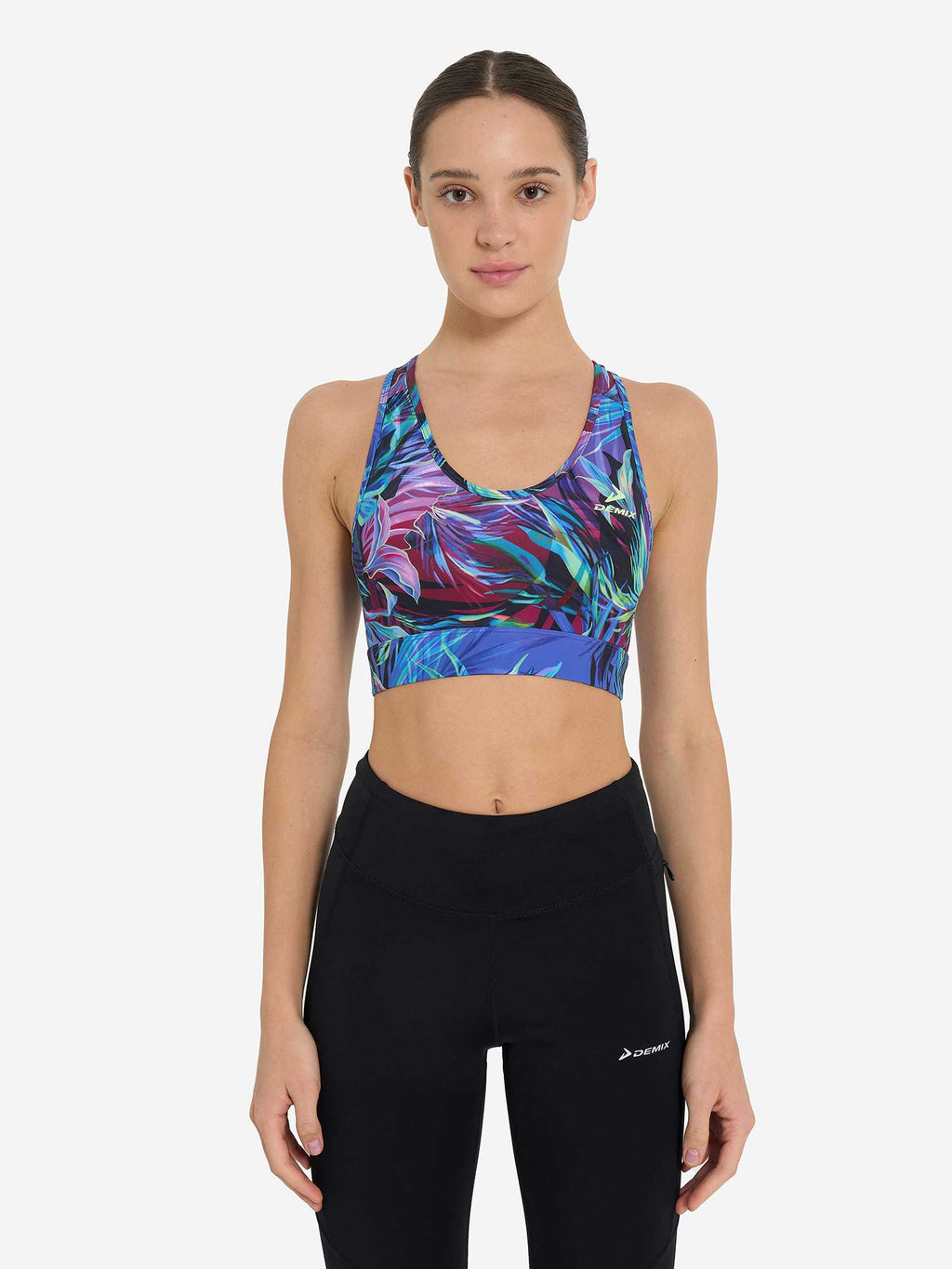 DEMIX Спортен сутиен W D Fitness GYM AOP