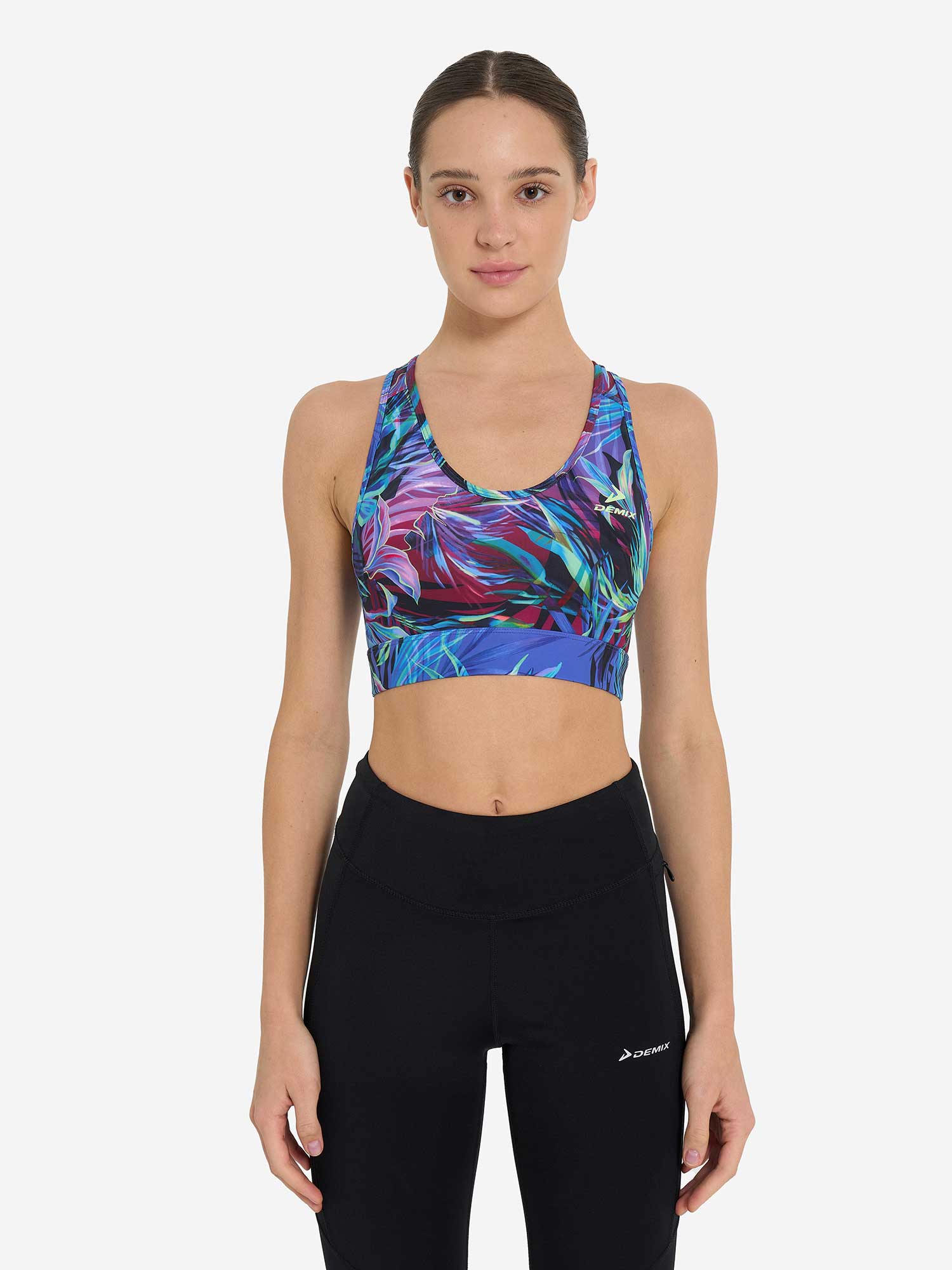 DEMIX Спортен сутиен W D Fitness GYM AOP