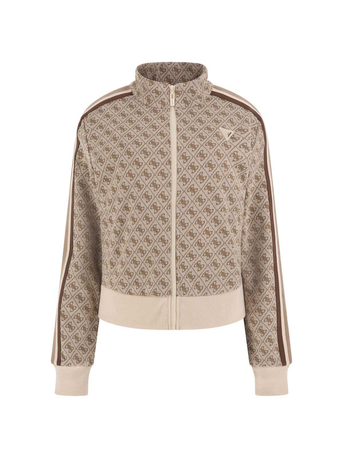 GUESS Спортно горнище JEAN G LOGO FULL ZIP SWEATSHIR