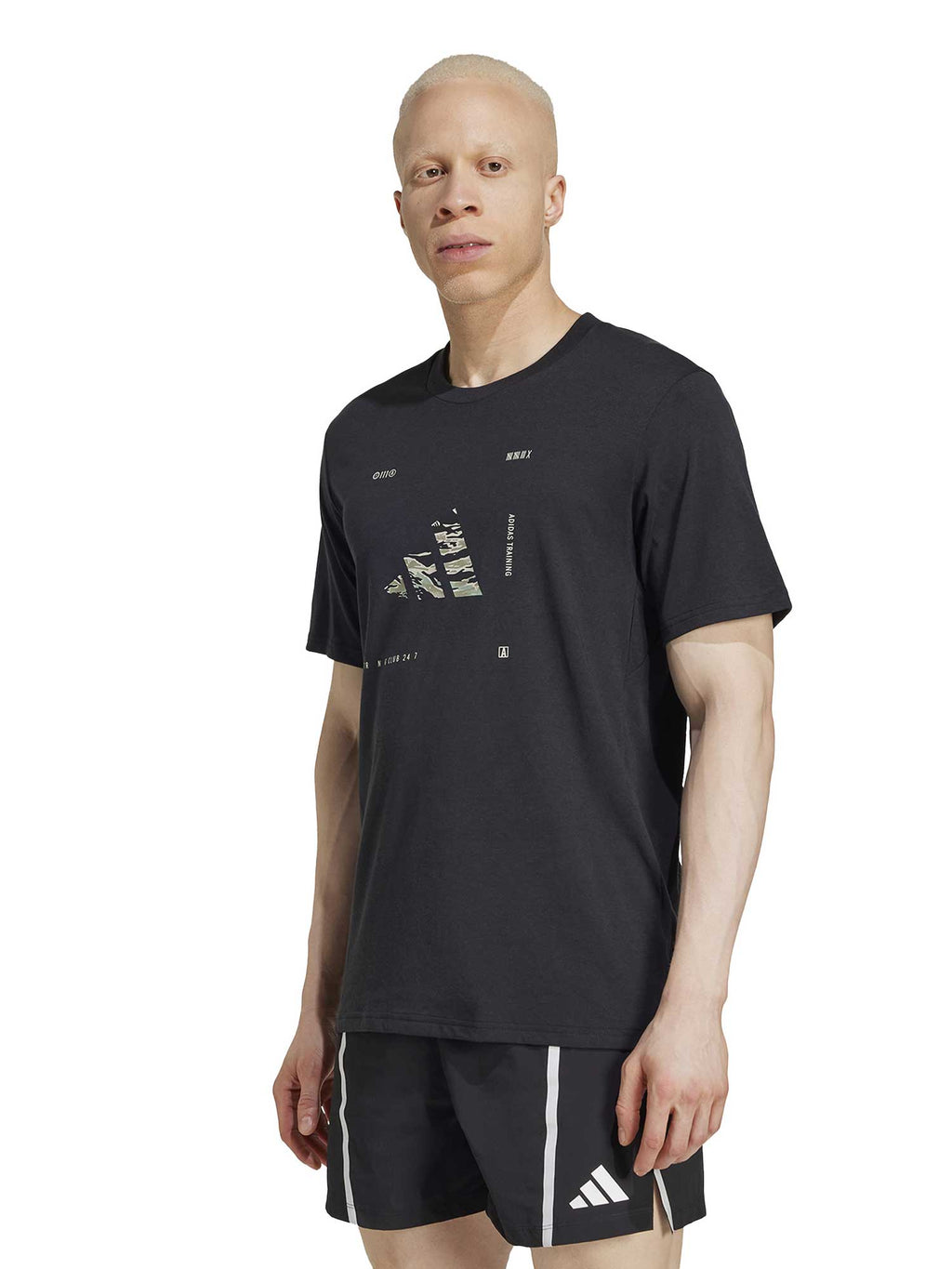 ADIDAS PERFORMANCE Тениска Climacool Training Camo Logo Graphic
