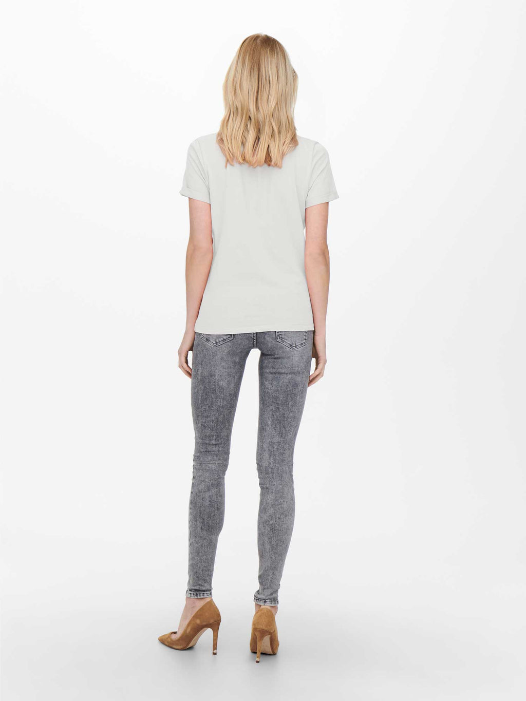 ONLY Тениска ONLKITA LIFE S/S TOP NOOS