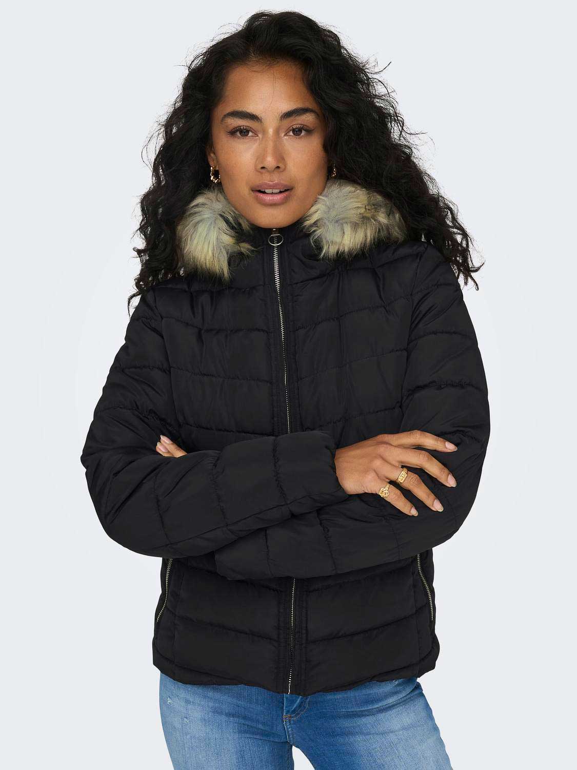 ONLY Яке ONLELLAN QUILT HOOD JACKET LIFE OTW