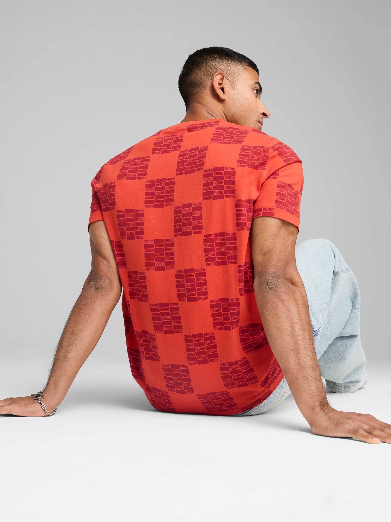 PUMA Тениска ESS UNITED AOP Tee