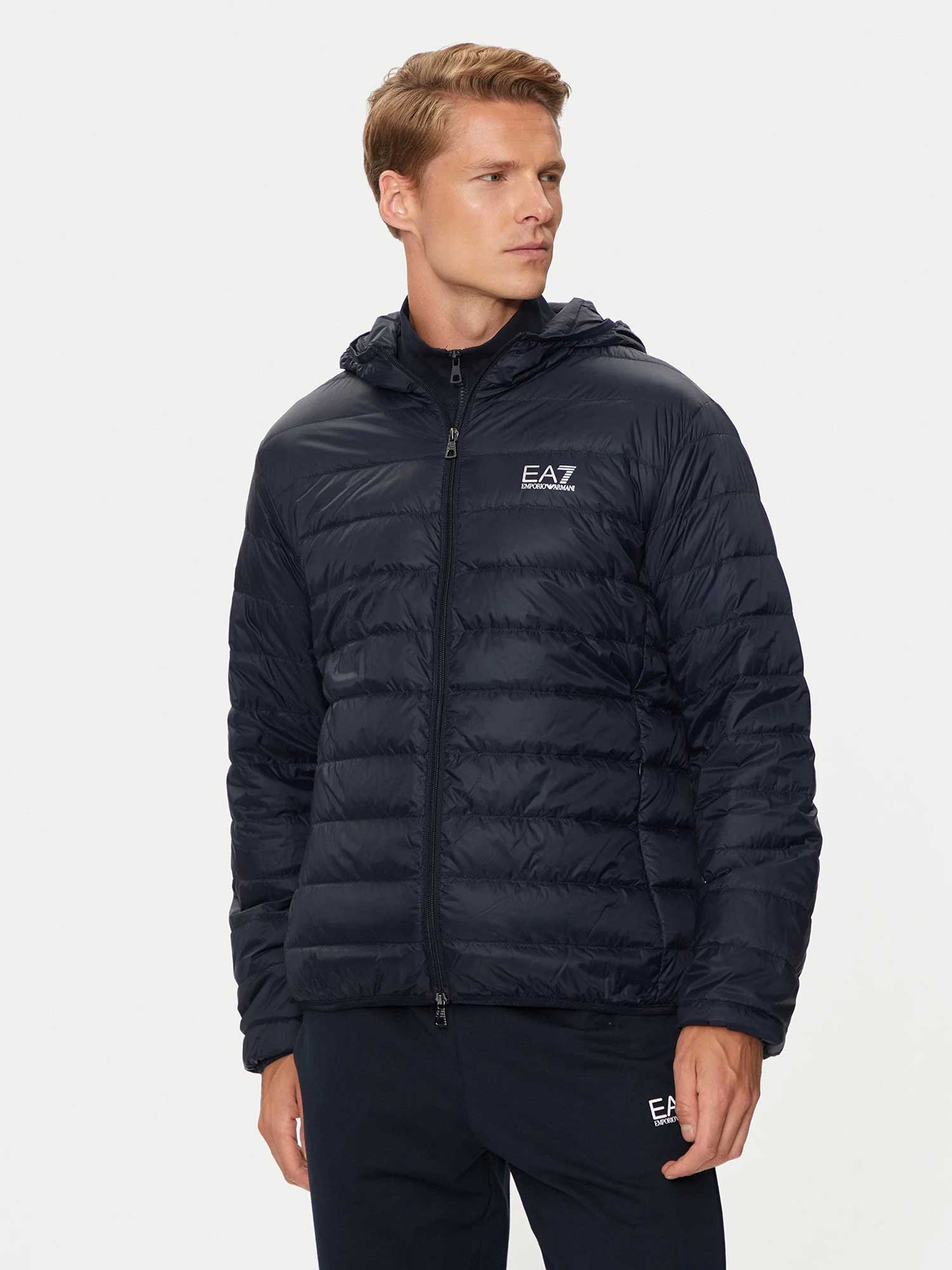 EA7 Emporio Armani Яке TRAIN CORE ID M DOWN LIGHT JACKET HOODIE CC