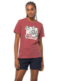 JACK WOLFSKIN Тениска FLORELL BOX T W
