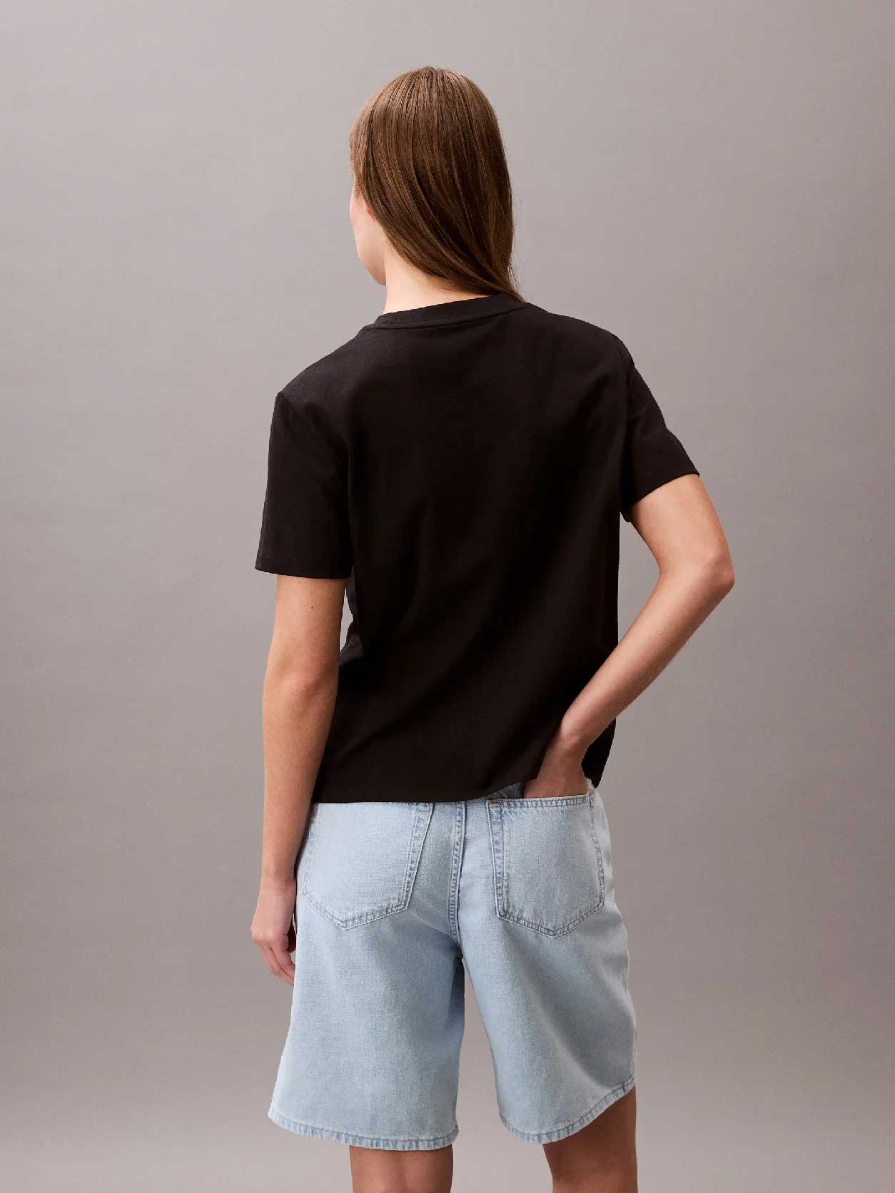 Calvin Klein Jeans Тениска A- INST LOGO CLASSIC TEE SS