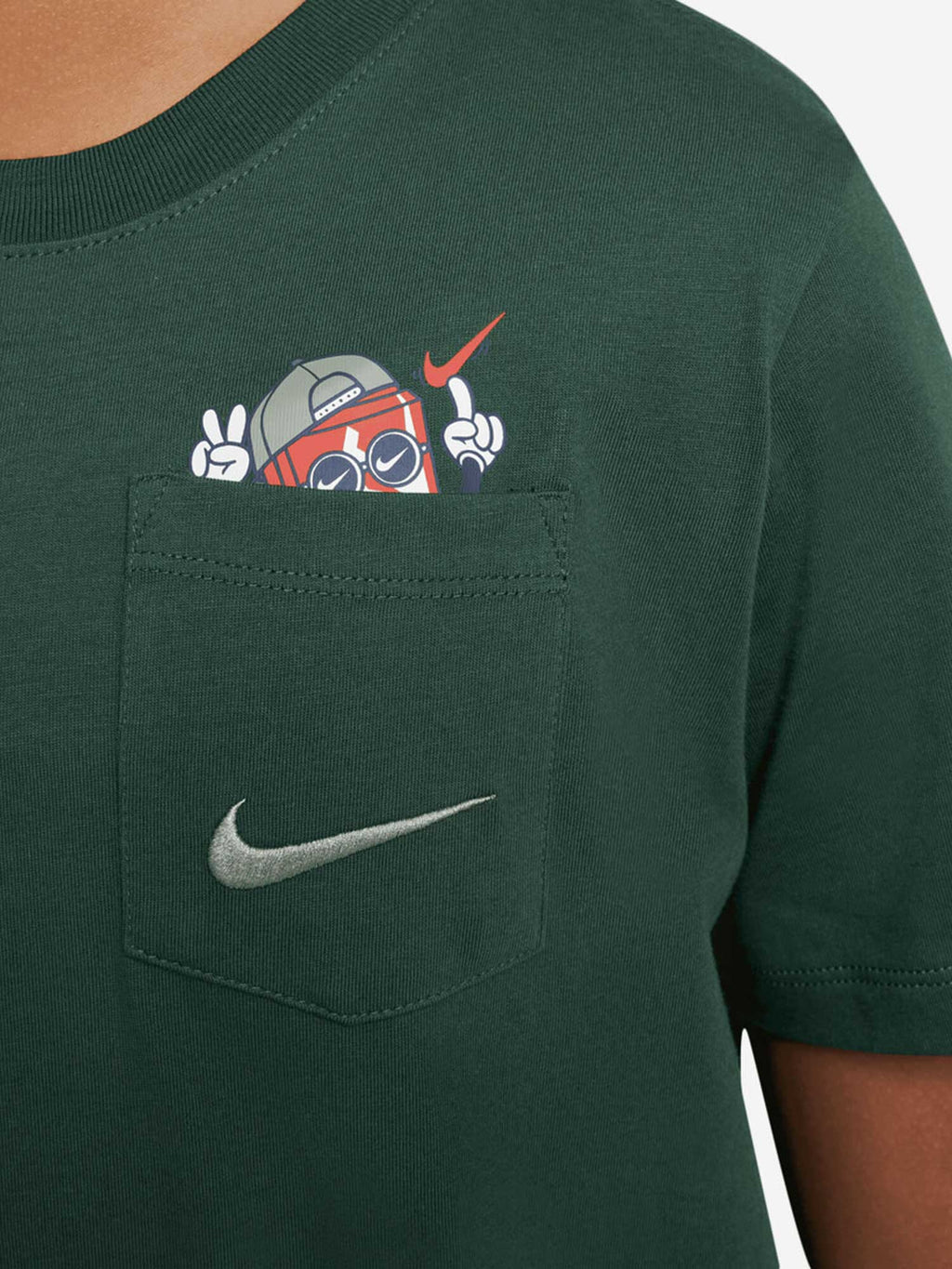 NIKE Тениска K NSW TEE BOXY PKT