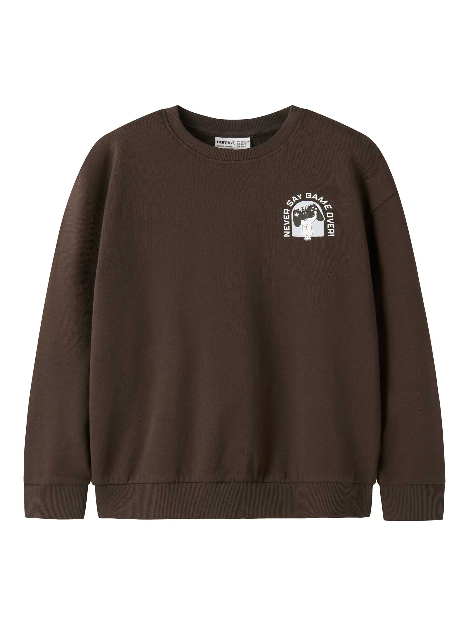 NAME IT Блуза NKMVILDAR LS NREG SWEAT BRU
