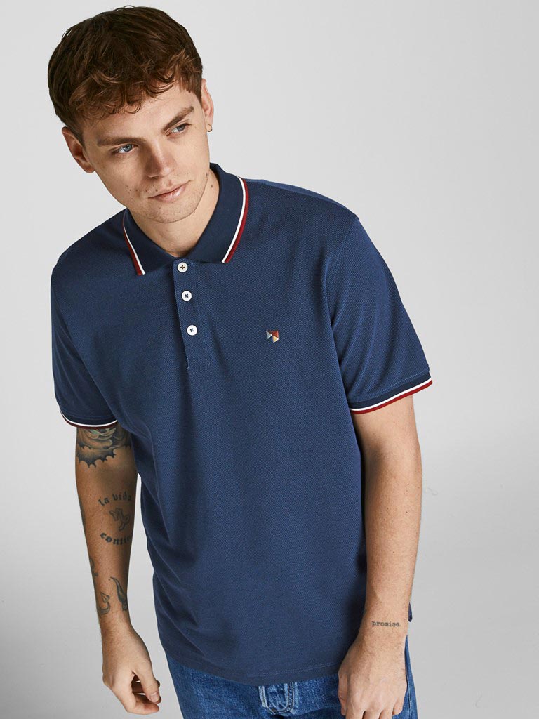JACK & JONES Тениска JPRBLUWIN POLO SS NOOS