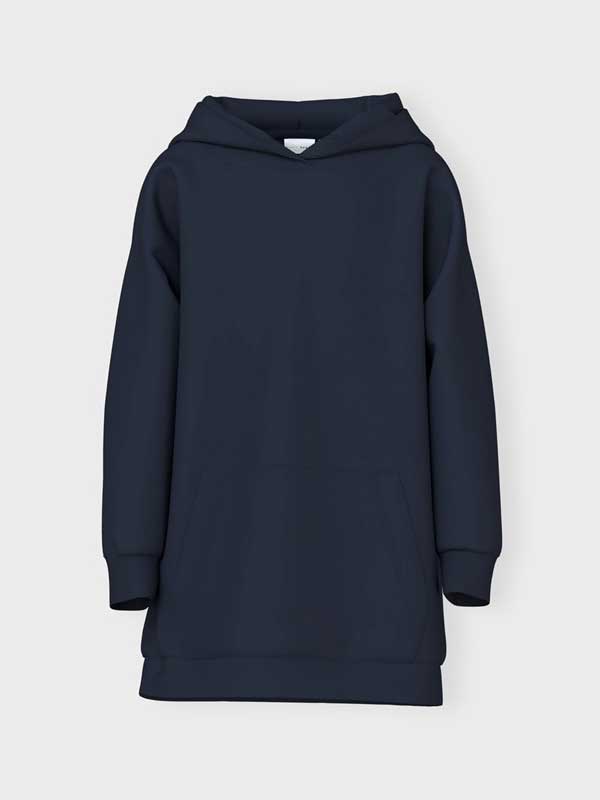 NAME IT Суитшърт NKFVILU LS LONG SWEAT WH BRU O1