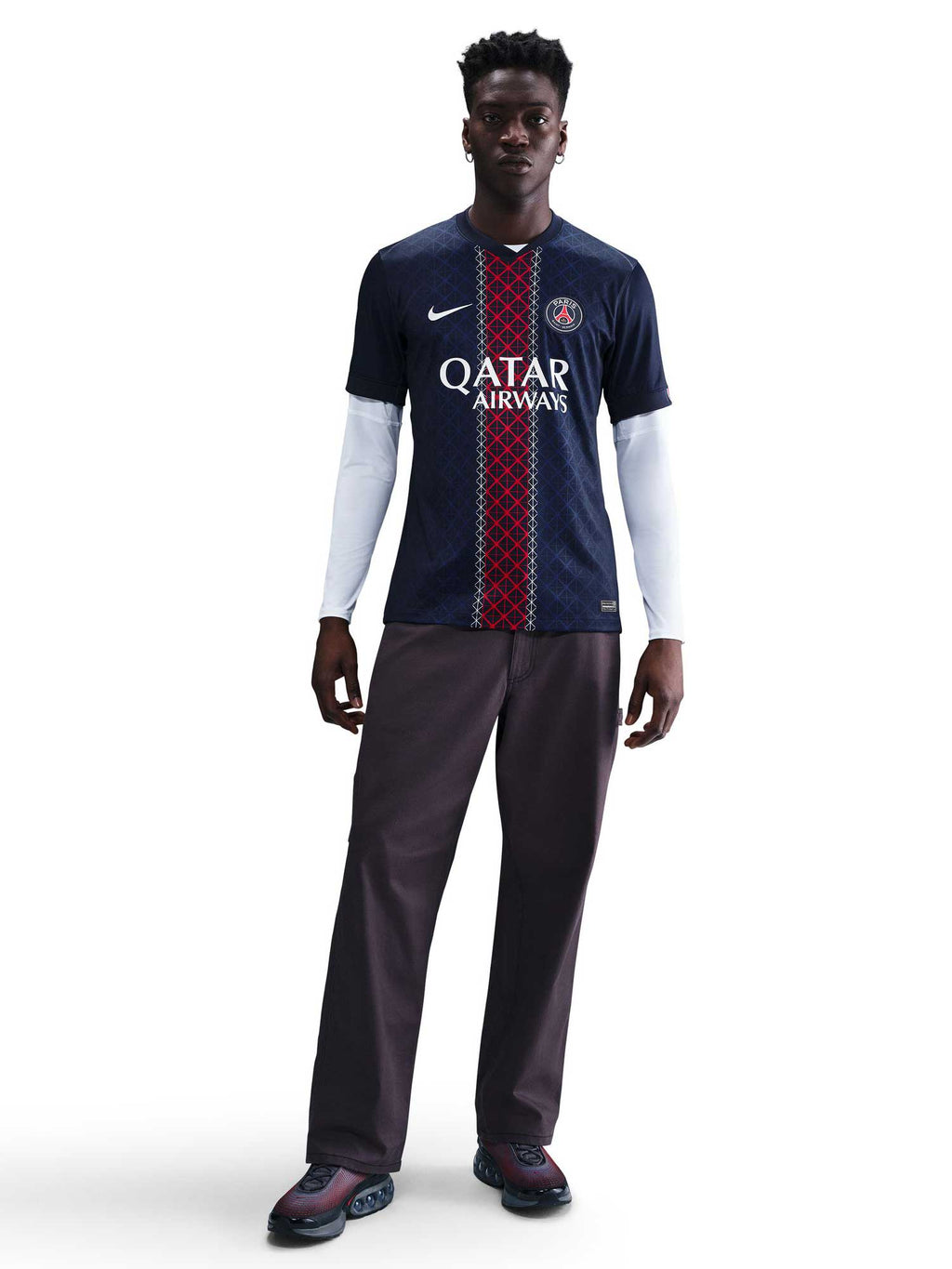NIKE Тениска PSG M NK DF JSY SS STAD HM