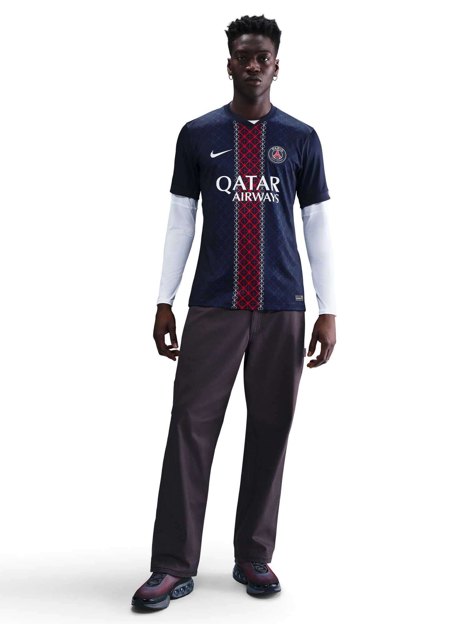 NIKE Тениска PSG M NK DF JSY SS STAD HM