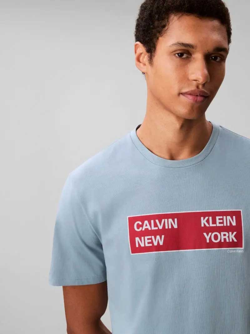 Calvin Klein Jeans Тениска SS 30S EU CKNY BOX GRAPHIC TEE