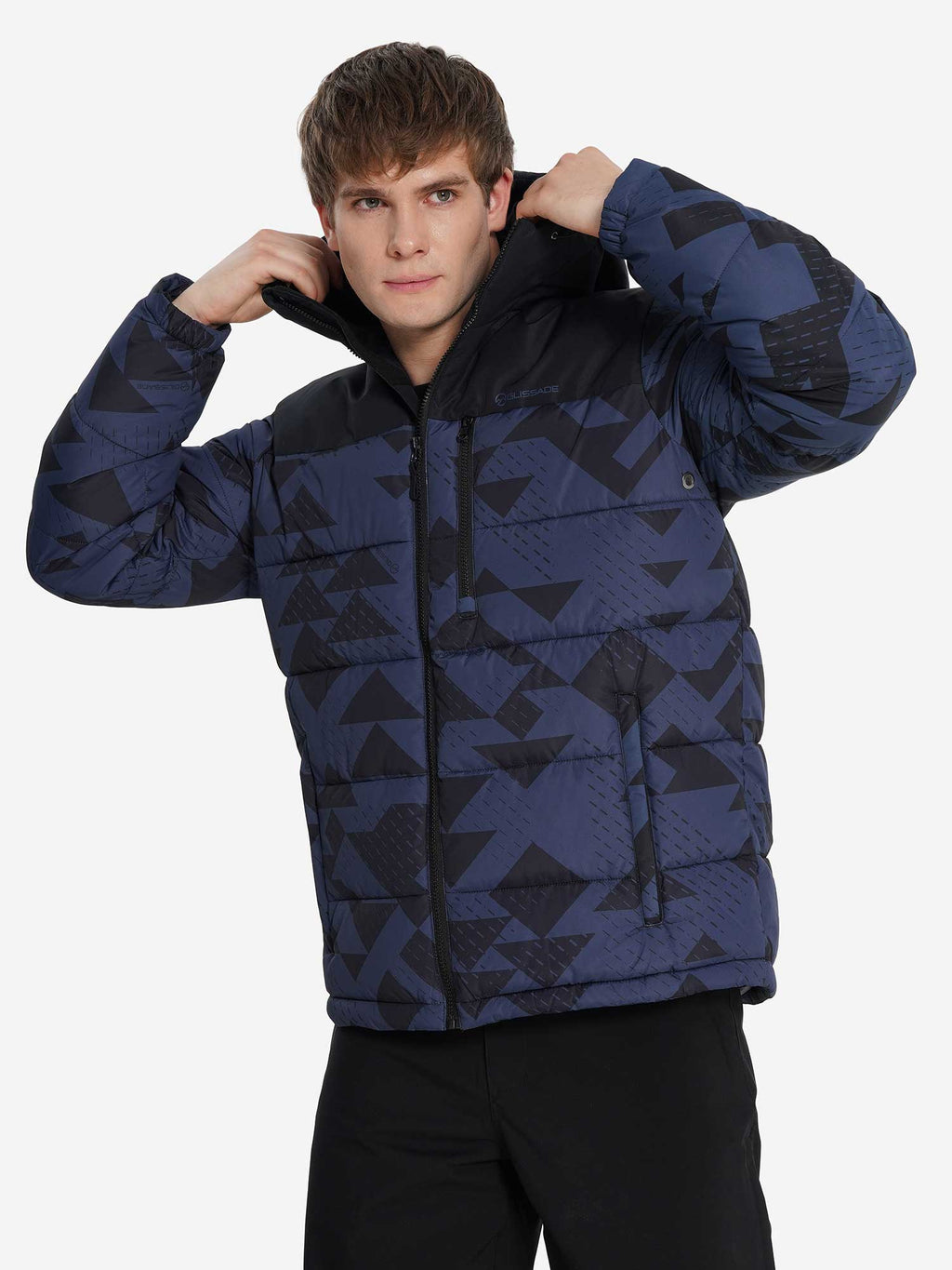 GLISSADE Ски яке Men's Faux Down Jacket