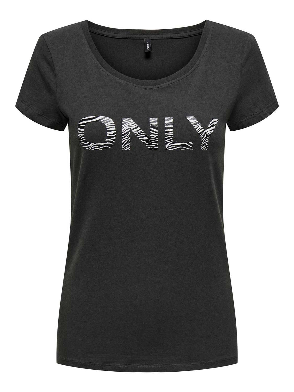 ONLY Тениска ONLHELLA LIFE S/S LOGO TOP BOX CS JRS