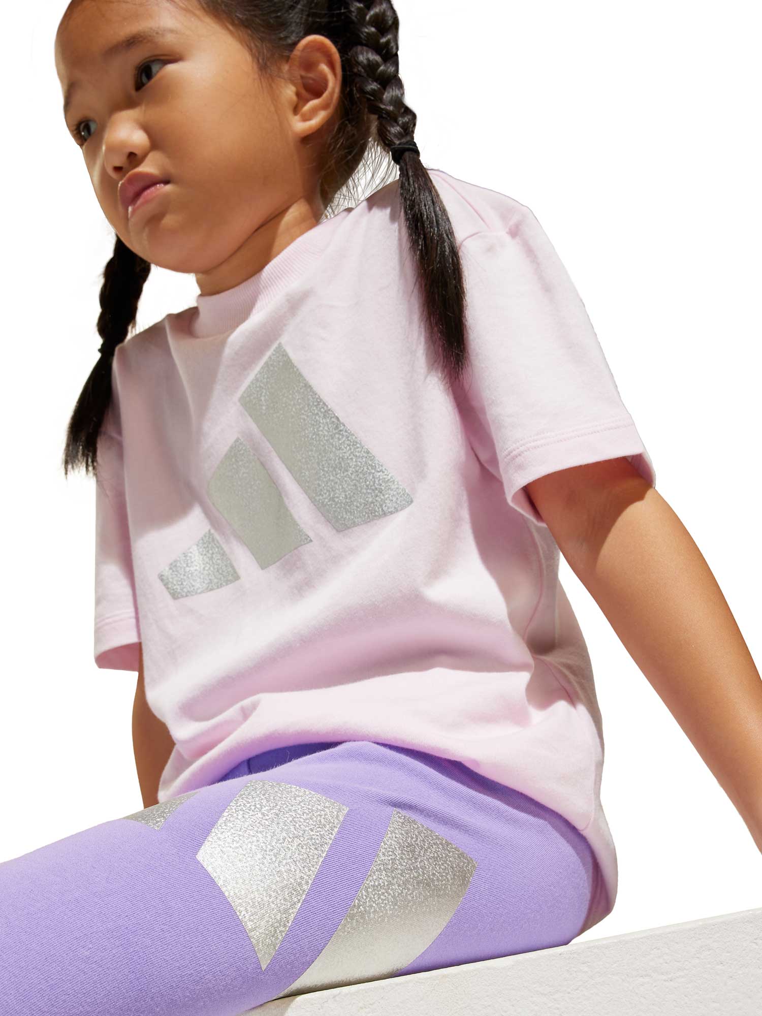 ADIDAS SPORTSWEAR Спортен екип Seasonal Essentials Glam Cotton Set