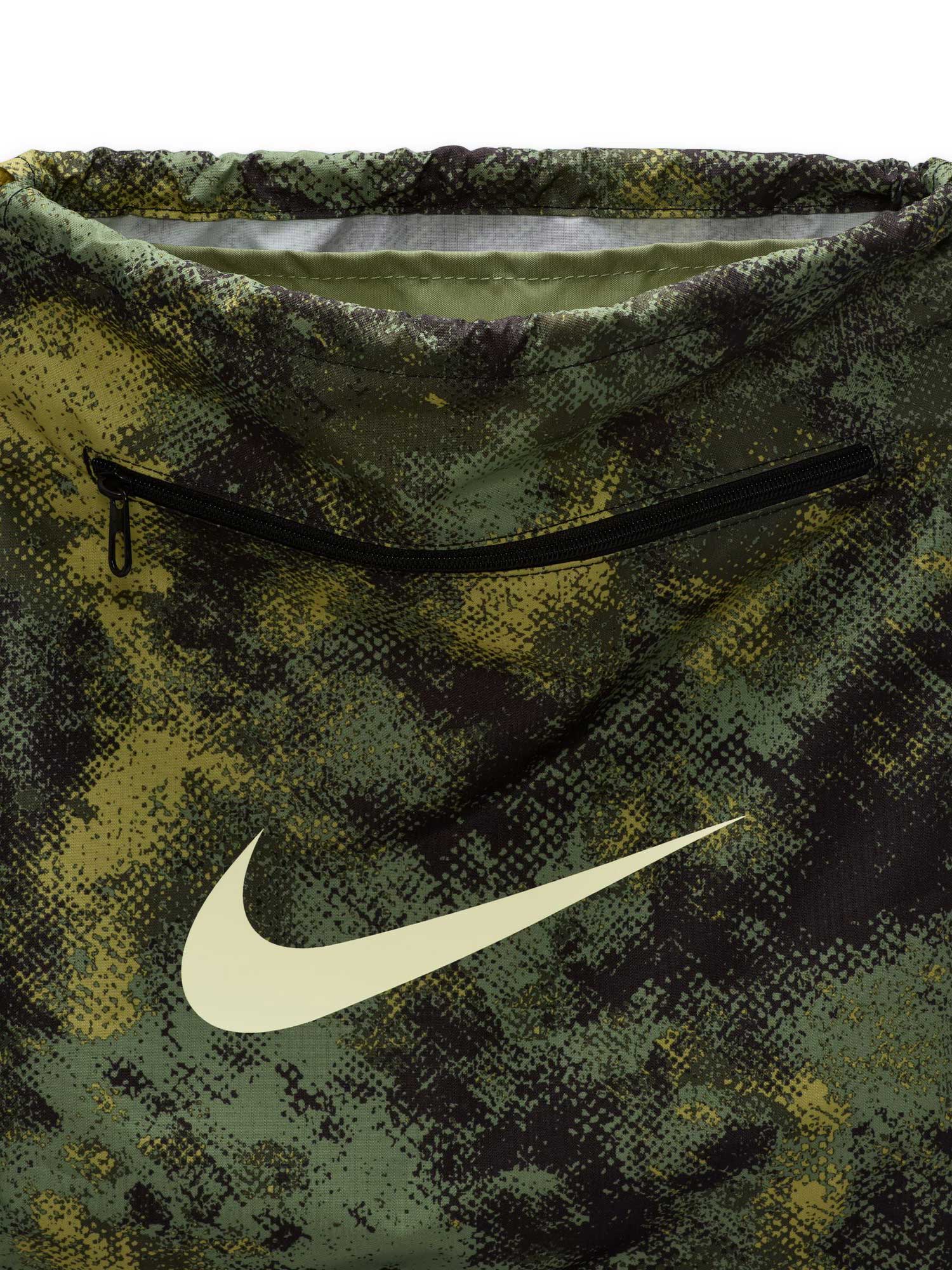 NIKE Мешка NK BRSLA DRWSTG 9.5 CAMO AOP