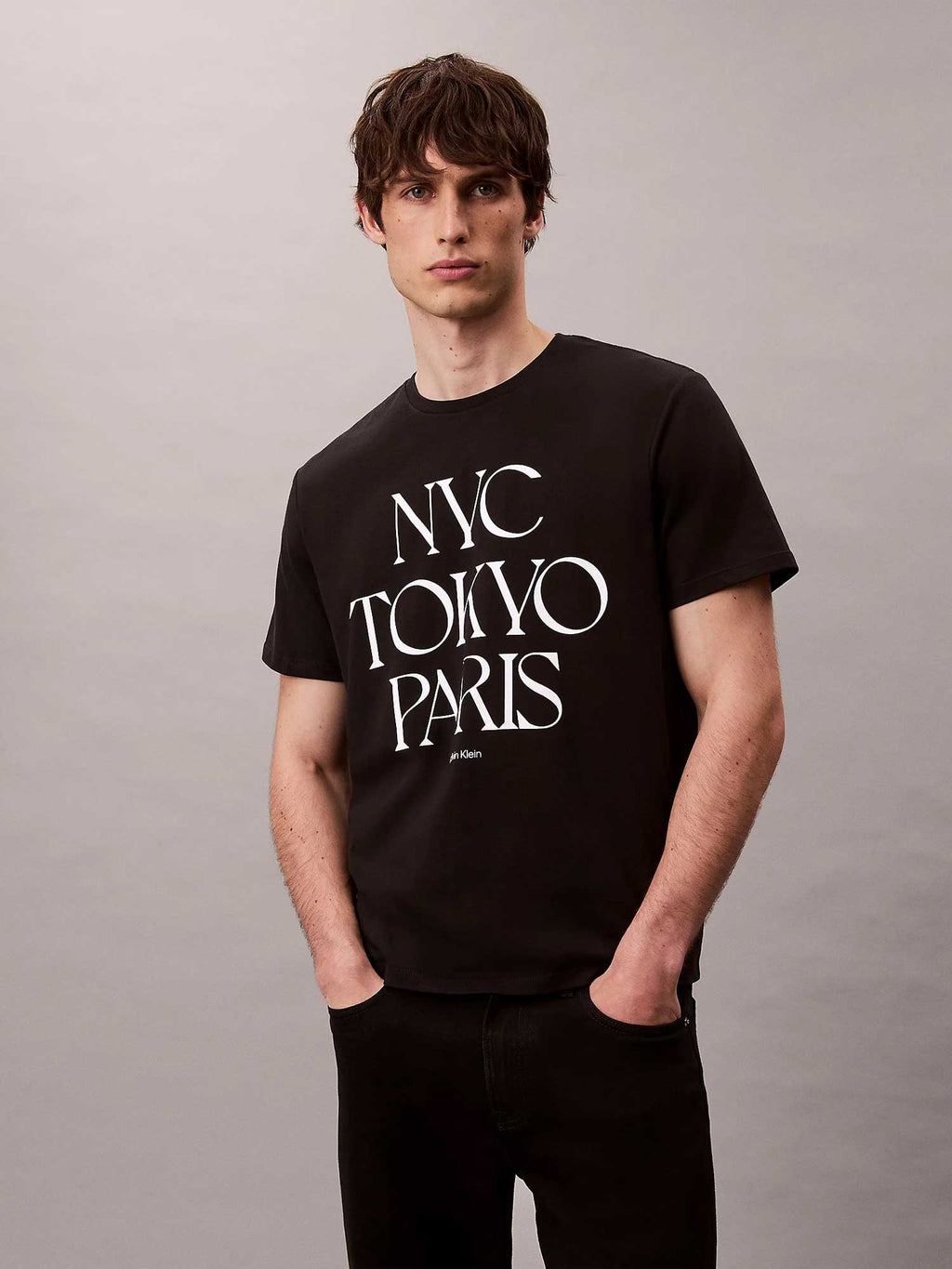 Calvin Klein Jeans Тениска SS 20S TC FLAGSHIP CITY GRAPHI