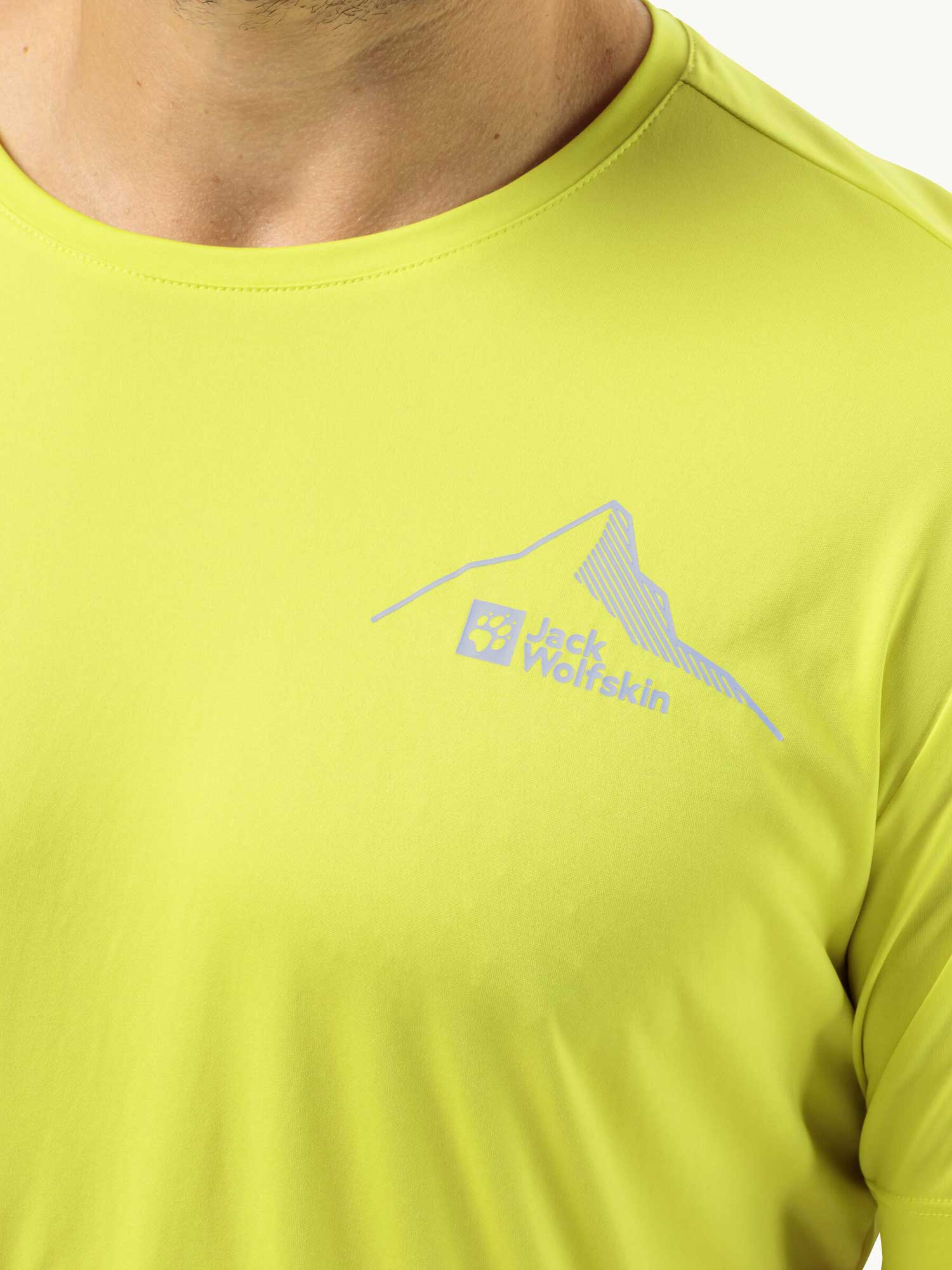 JACK WOLFSKIN Тениска PEAK GRAPHIC T M