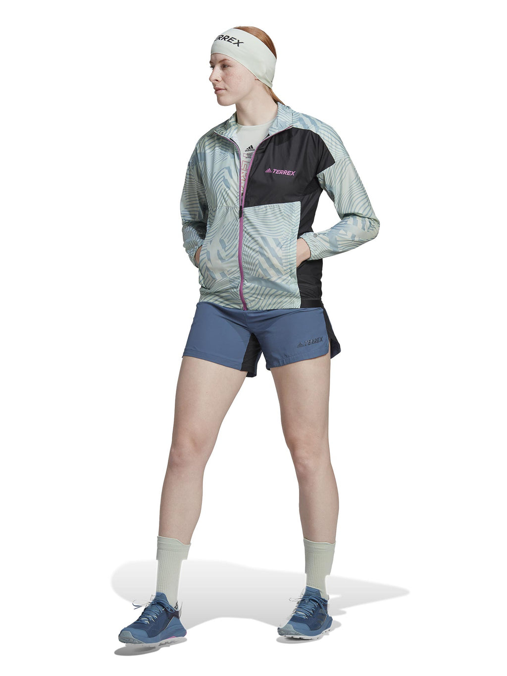 ADIDAS PERFORMANCE Ветровка Terrex Trail Running Printed Wind