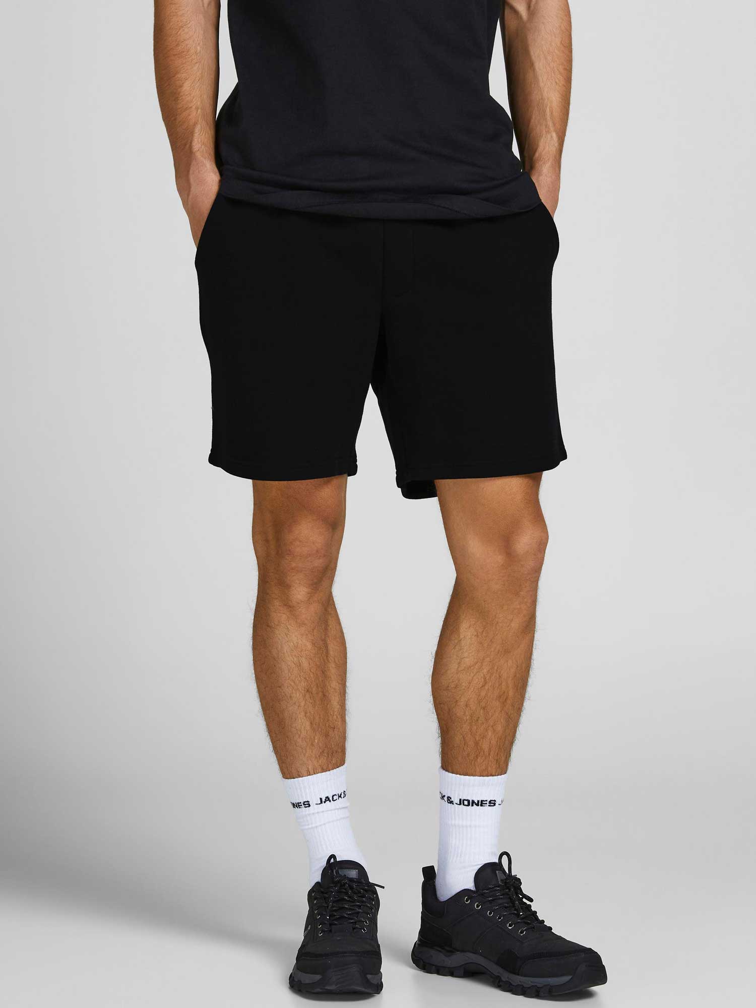 JACK & JONES Къси панталони JPSTGORDON BRADLEY SWEAT SHORTS MID